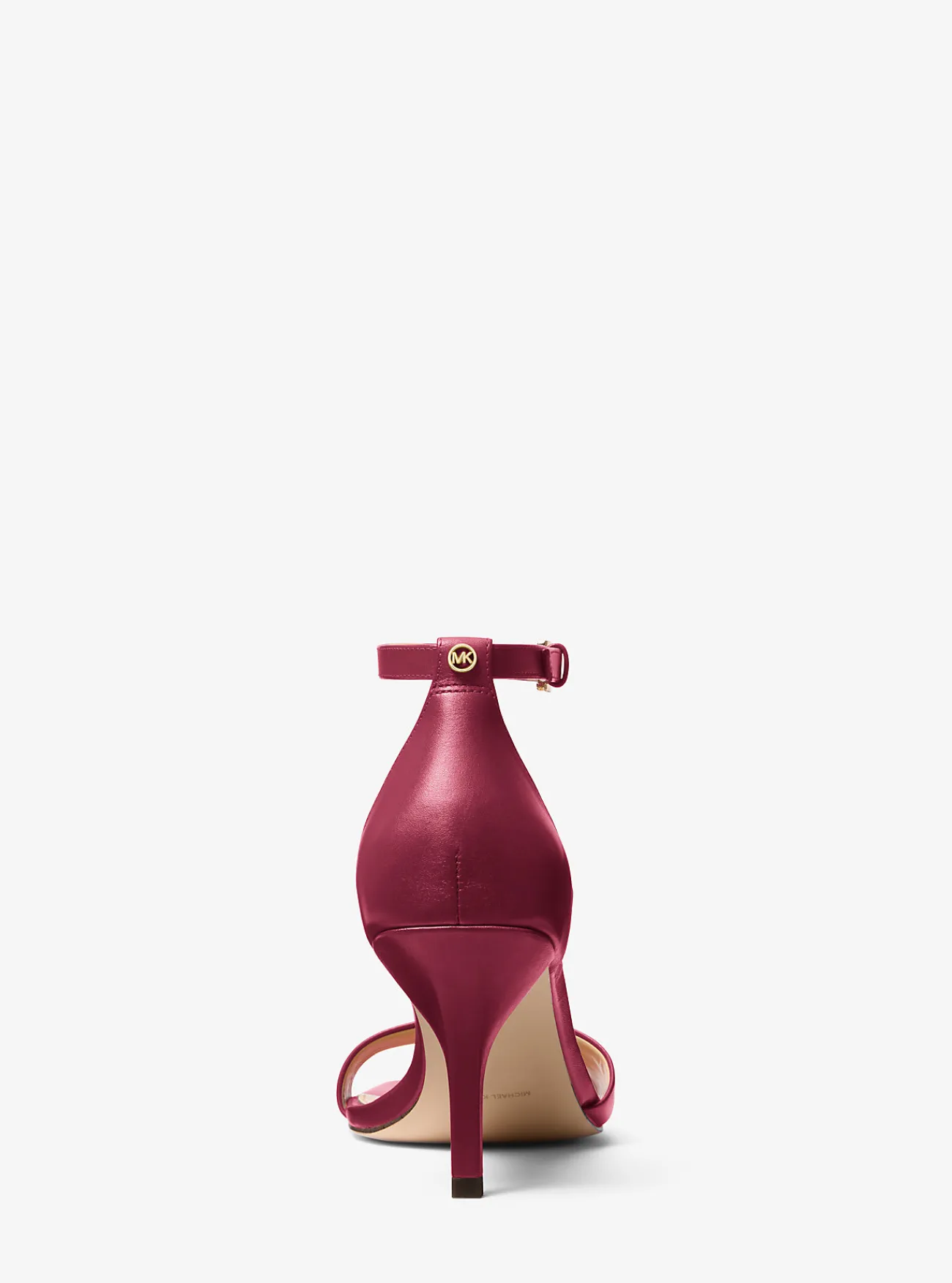 Michael Kors Sandaal Jaida van leer MOERBEI New