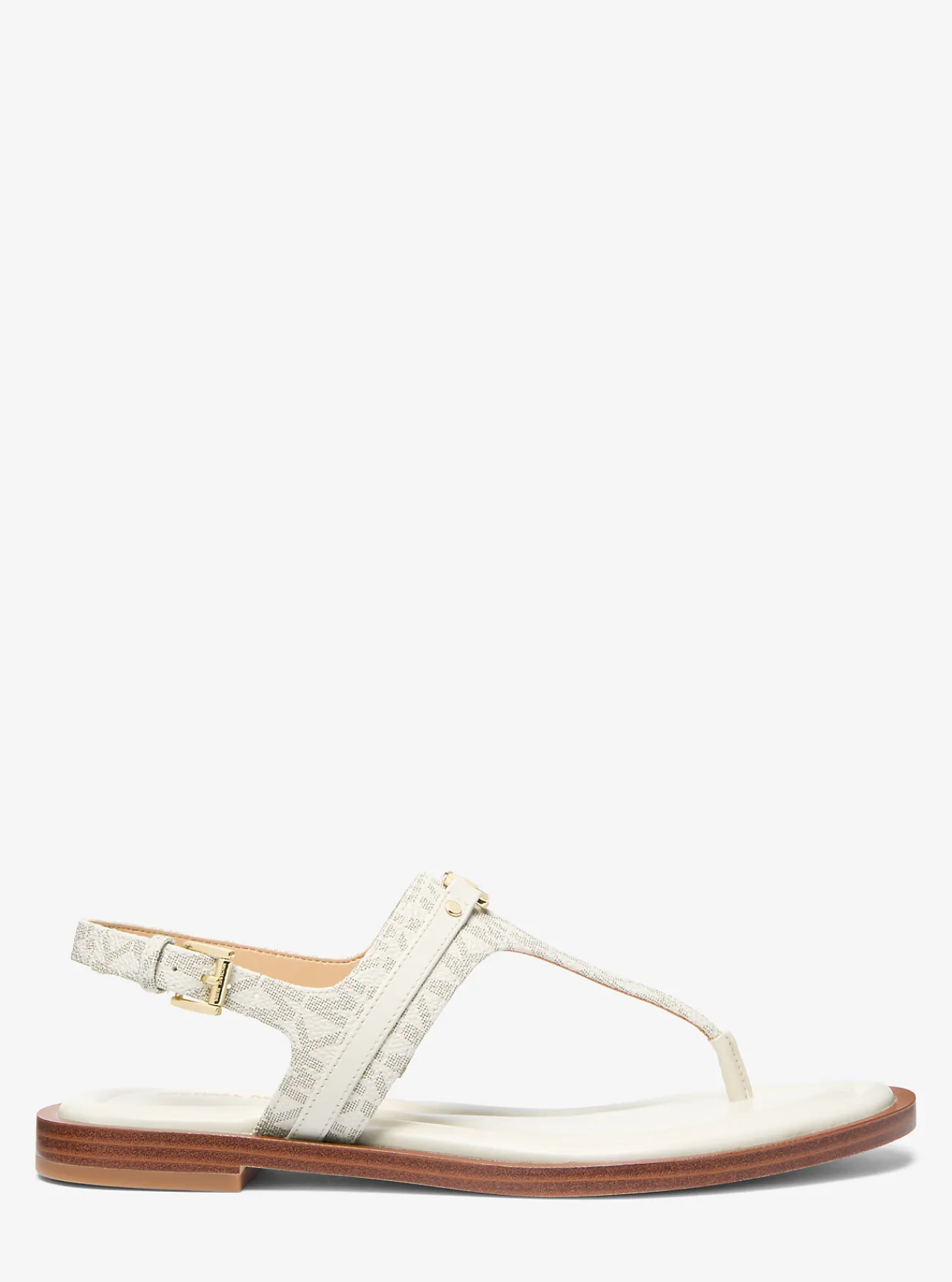 Michael Kors Sandaal Mandy met kenmerkend logo en T-bandje Online