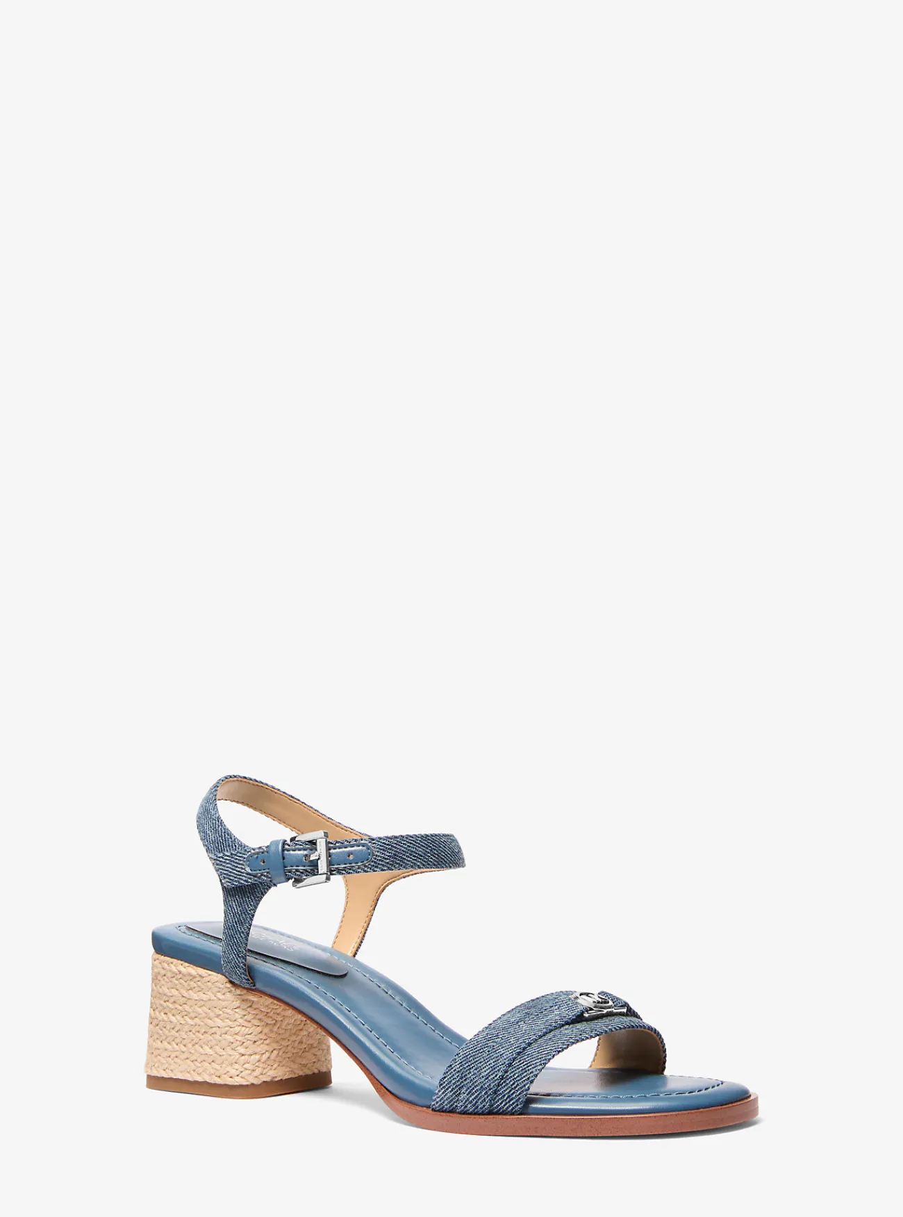 Michael Kors Sandaal Mandy van denim UNIONMETWASSING Fashion