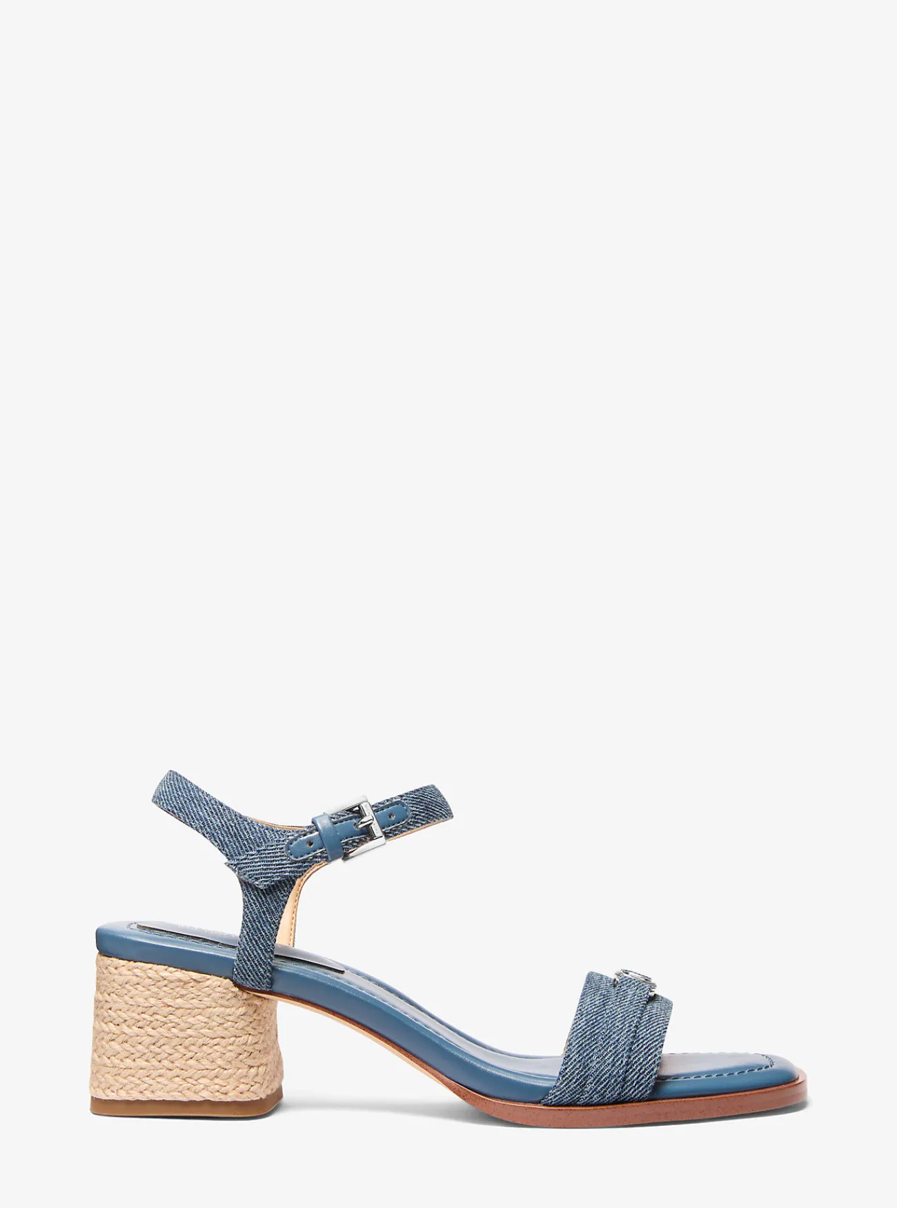 Michael Kors Sandaal Mandy van denim UNIONMETWASSING Fashion