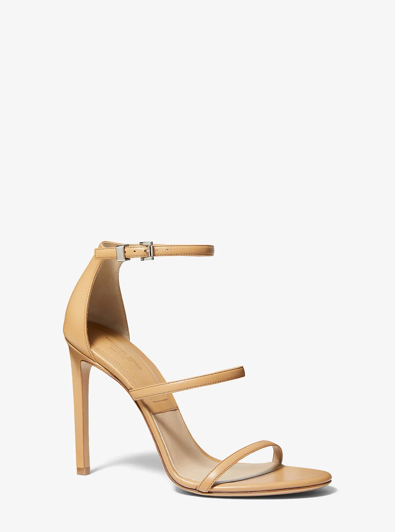 Michael Kors Sandaal Nadege van leer CAMEL Online