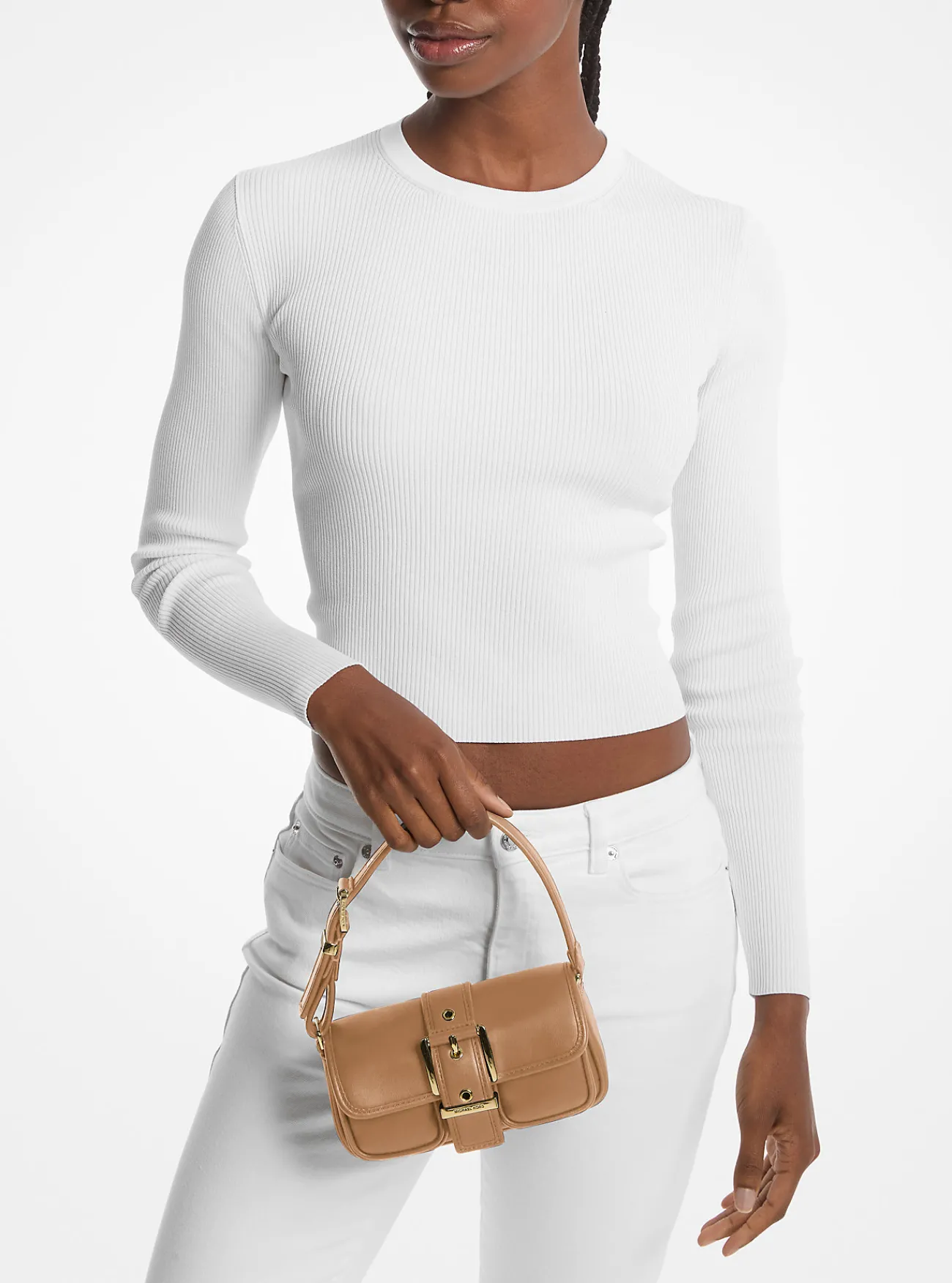 Michael Kors Schoudertas Colby van leer, extra klein KAF Fashion