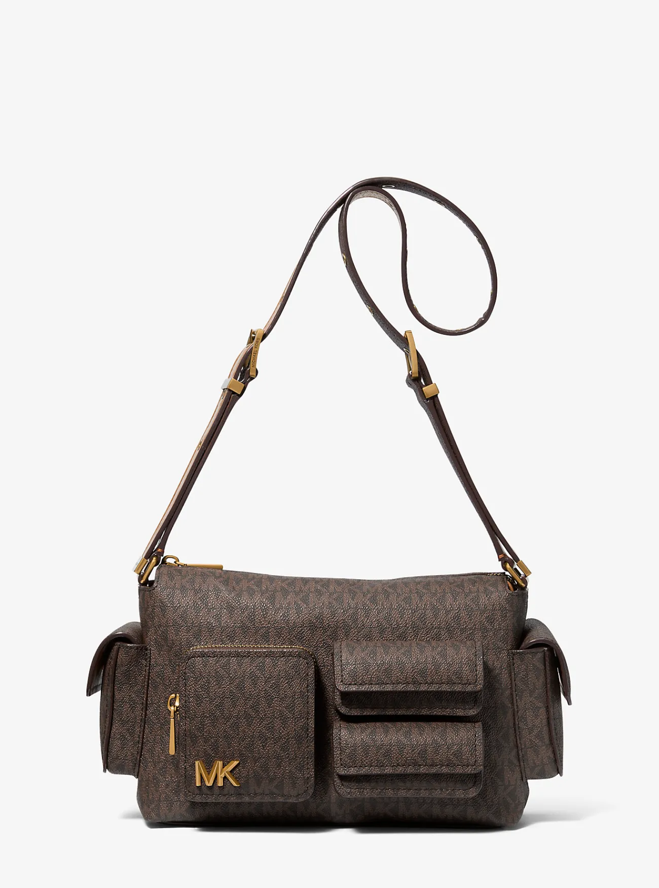 Michael Kors Schoudertas Dakota met kenmerkend logo, middelgroot Fashion