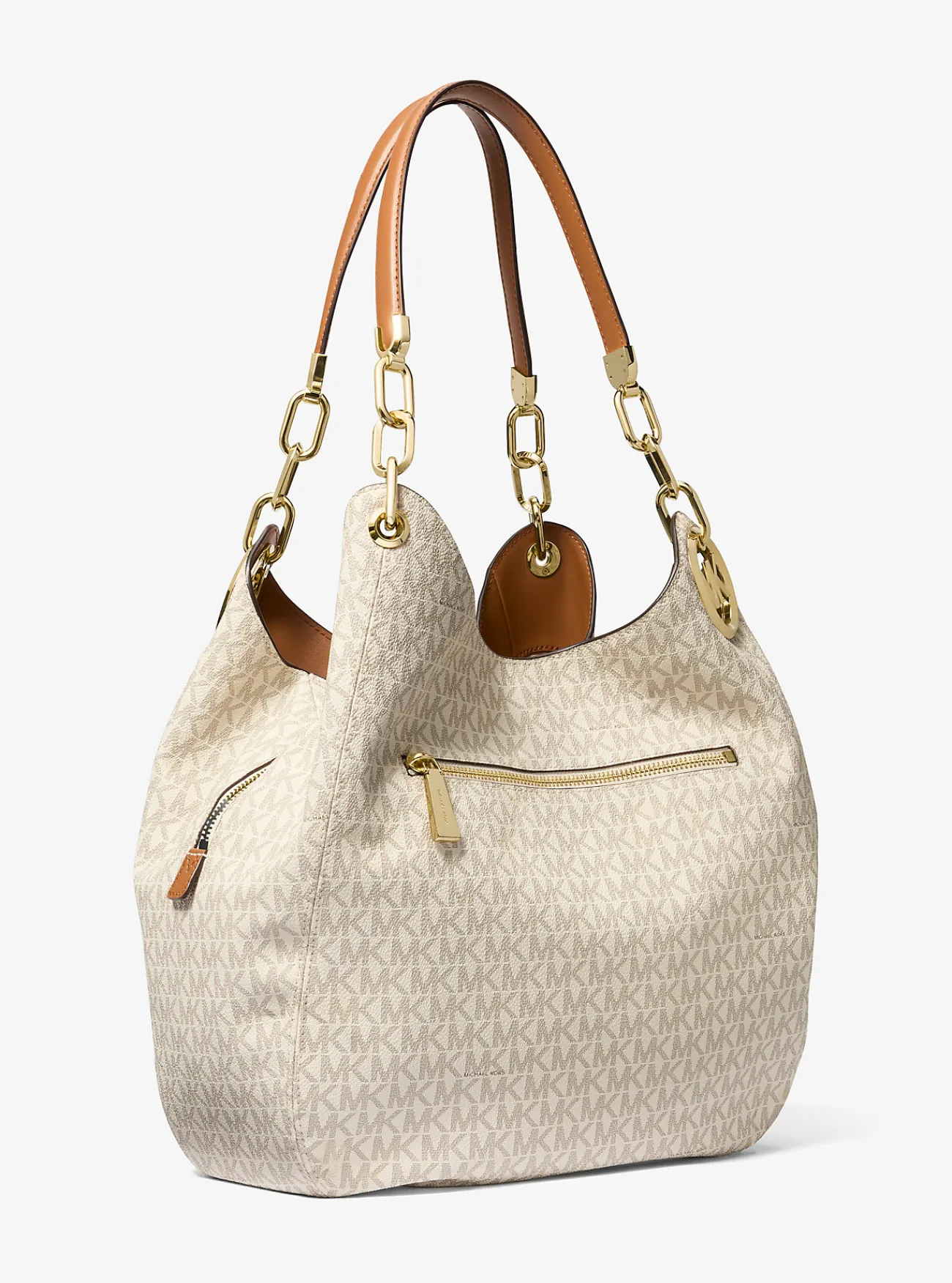 Michael Kors Schoudertas Lillie met logo, groot Online