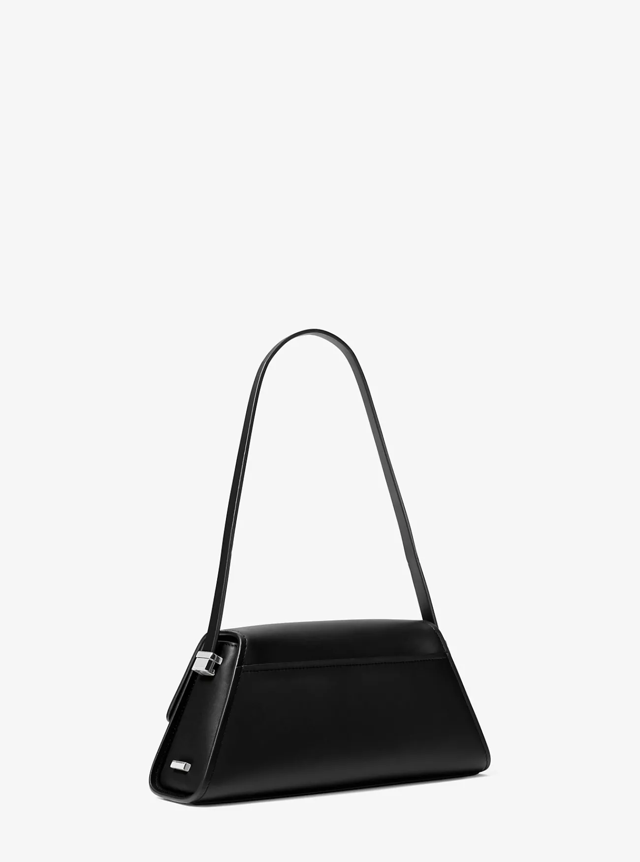 Michael Kors Schoudertas Ludlow van leer, middelgroot ZWART Fashion
