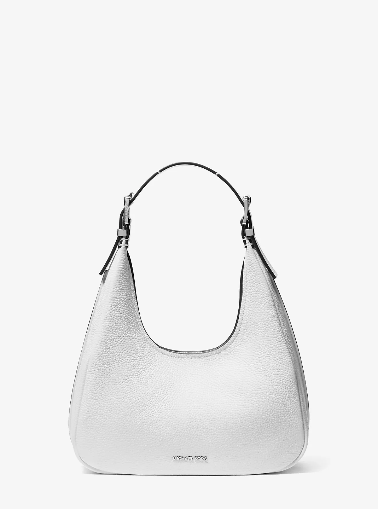 Michael Kors Schoudertas Nolita van getrommeld leer, klein hobomodel OPTISCHWIT Sale