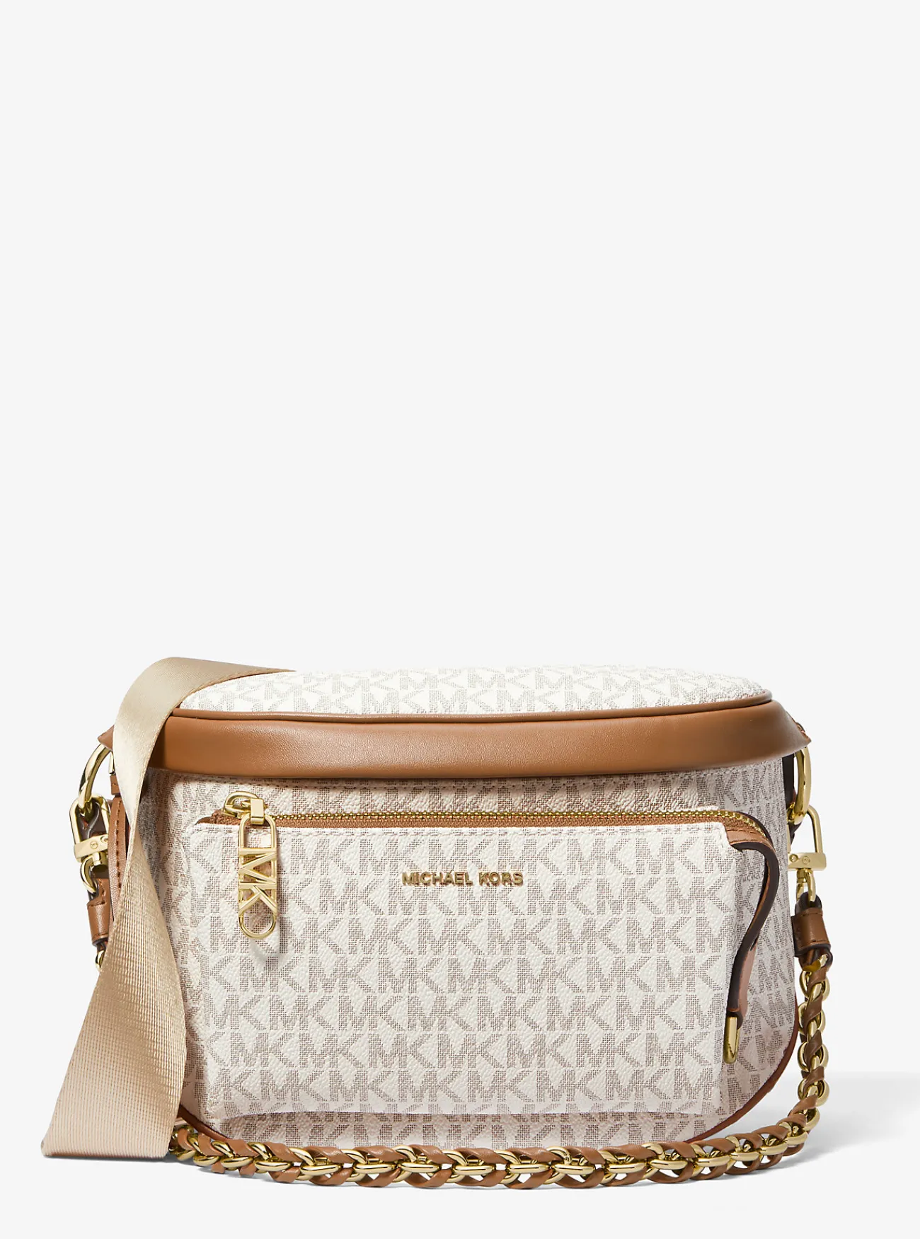 Michael Kors Schoudertas Slater met kenmerkend logo, middelgroot Discount