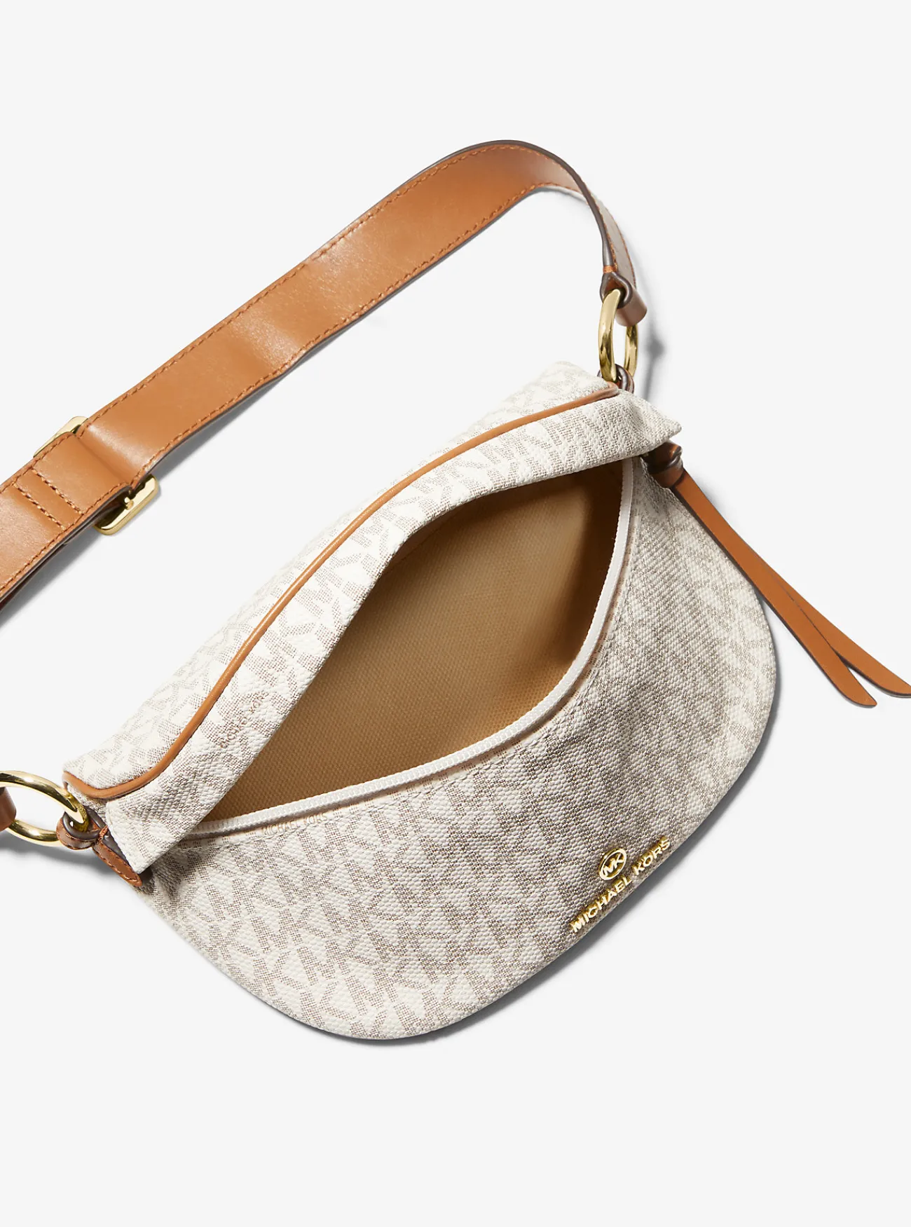 Michael Kors Schoudertas Slater met logo, extra klein Sale
