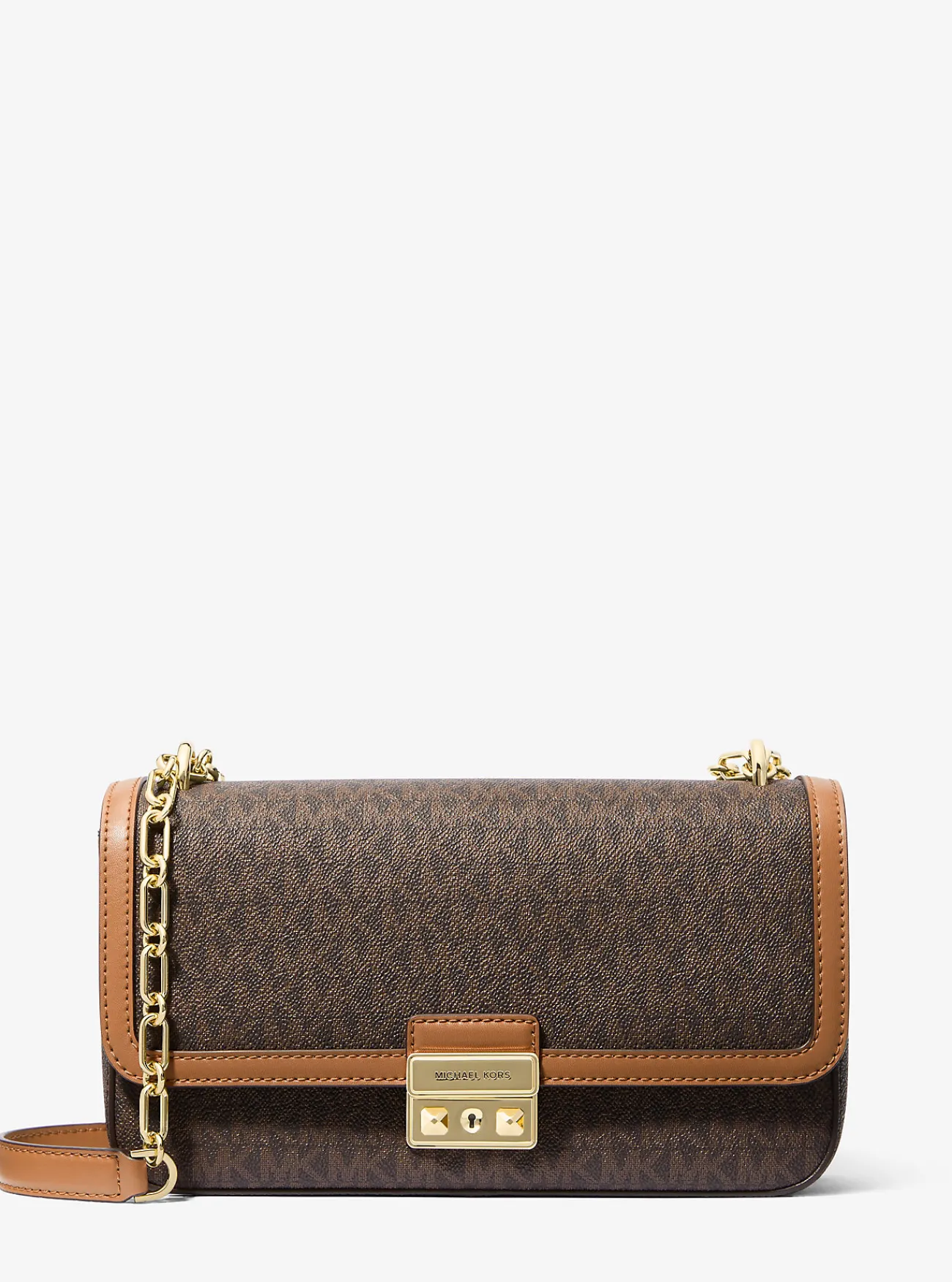 Michael Kors Schoudertas Tribeca met kenmerkend logo, groot Discount
