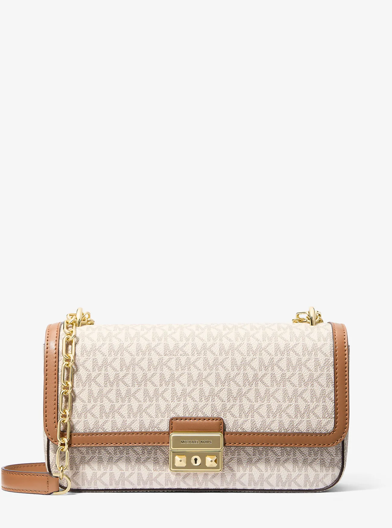 Michael Kors Schoudertas Tribeca met kenmerkend logo, groot Outlet