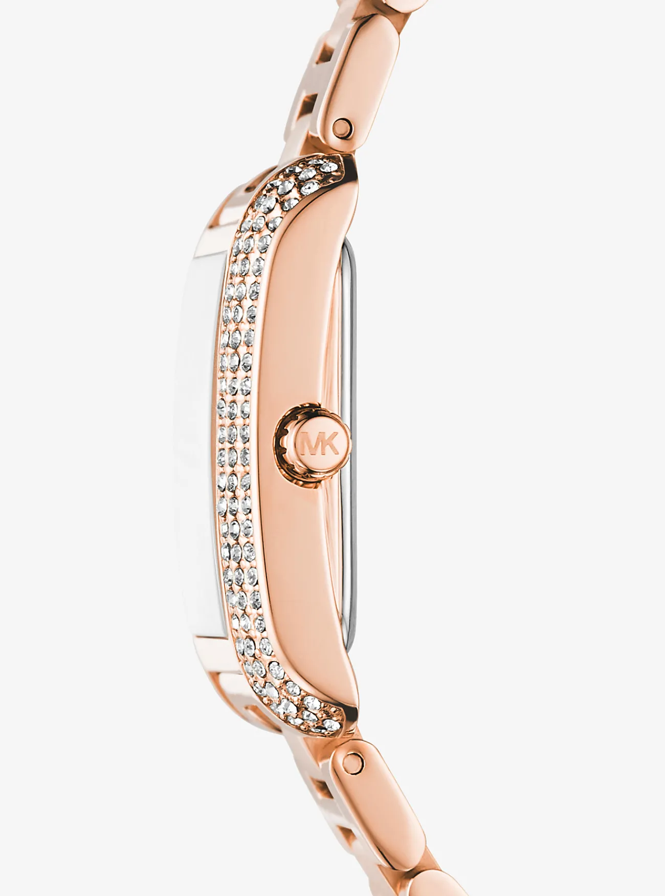 Michael Kors Sieradencadeauset met petite kleurig horloge Emery ROS&Eacute;GOUD Hot