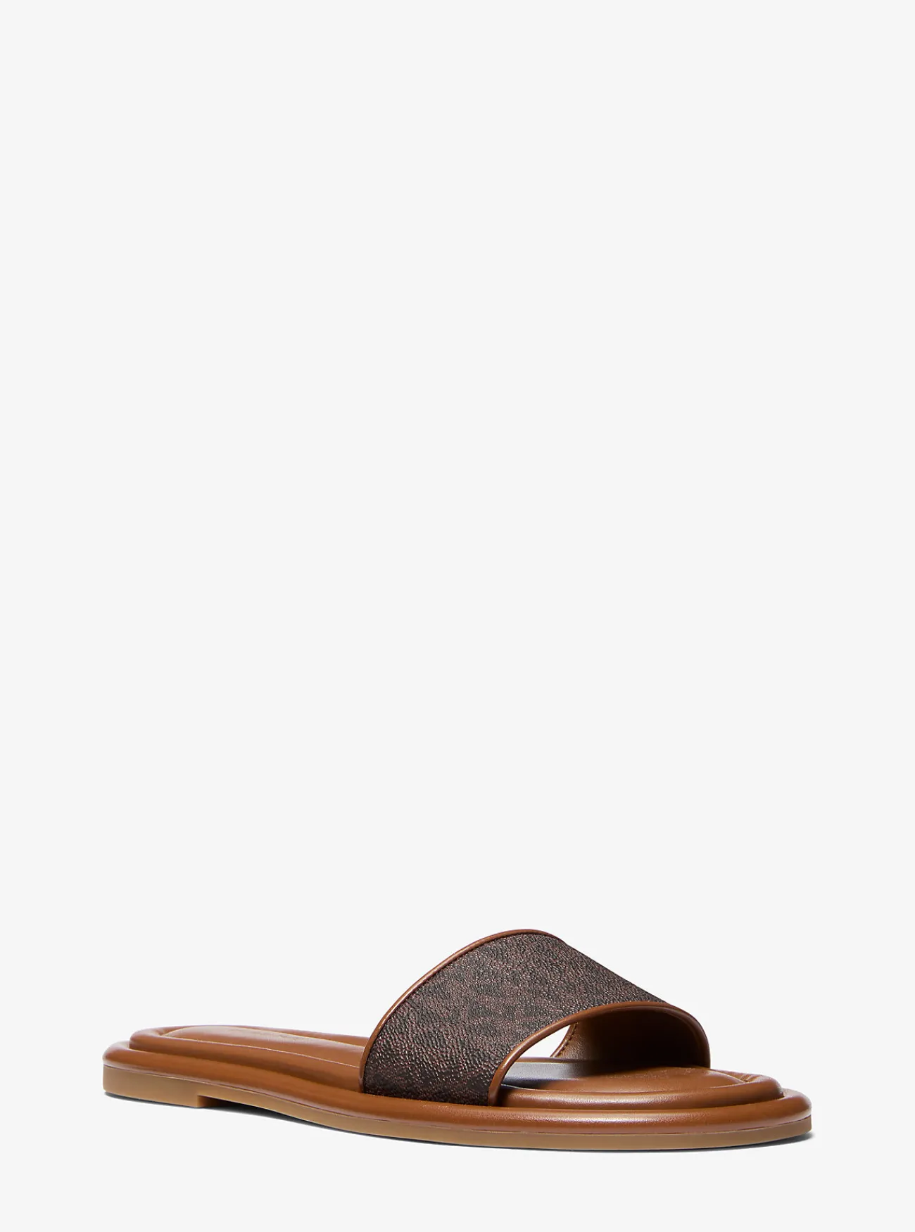 Michael Kors Slipper Dana met kenmerkend logo BRUIN Sale