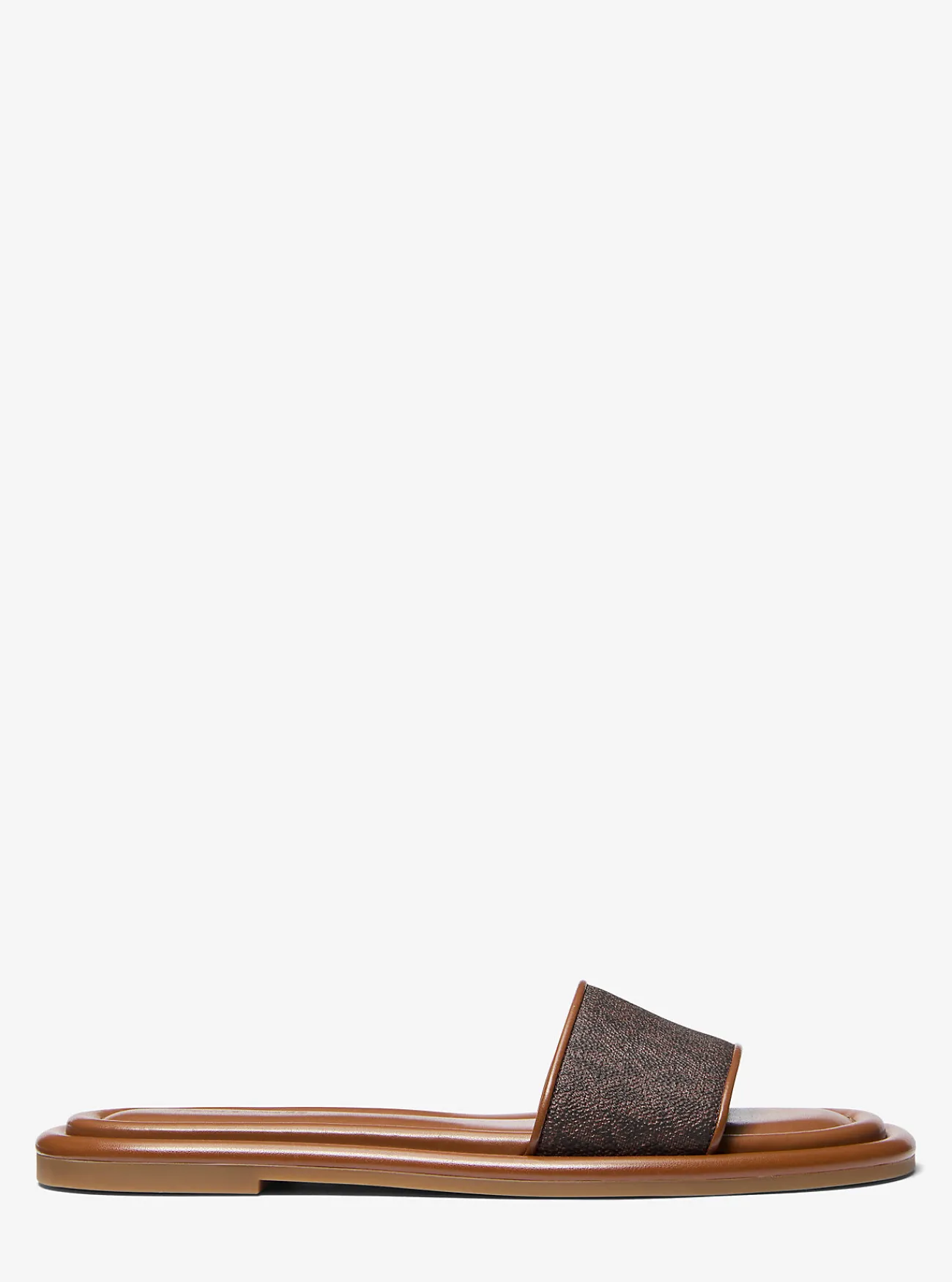 Michael Kors Slipper Dana met kenmerkend logo BRUIN Sale