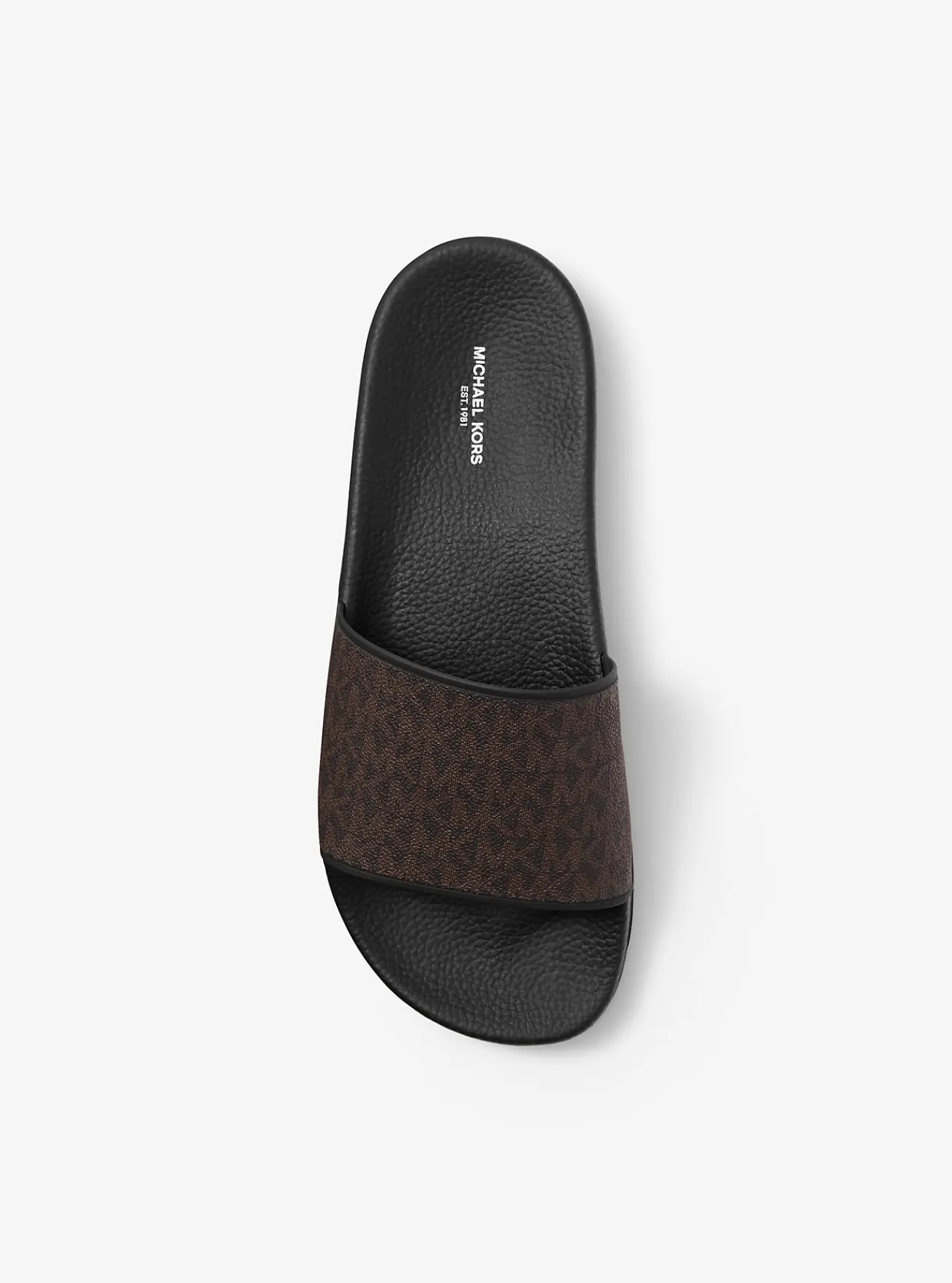 Michael Kors Slipper Jake met logo Outlet