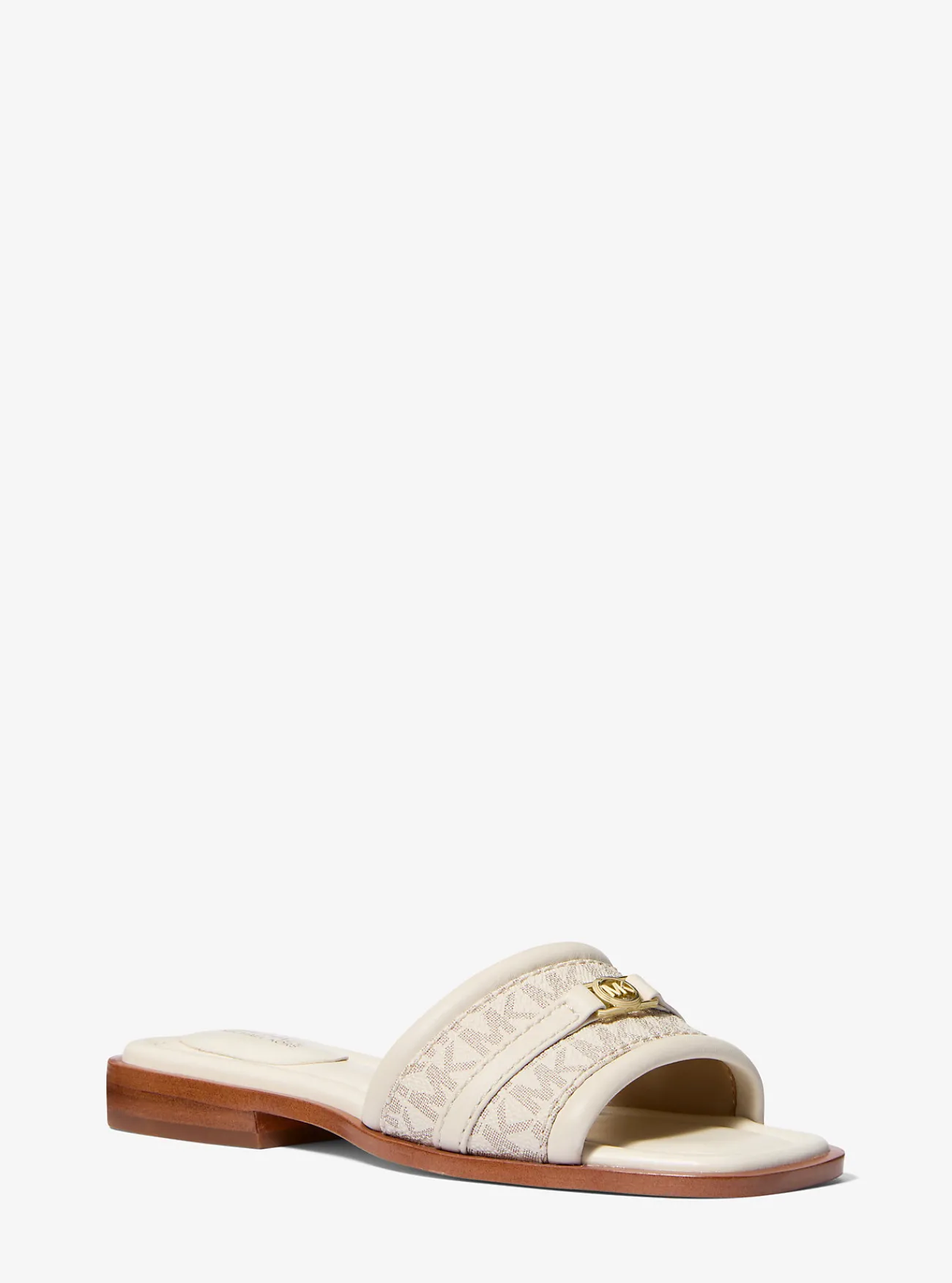 Michael Kors Slipper Mandy met kenmerkend logo Outlet