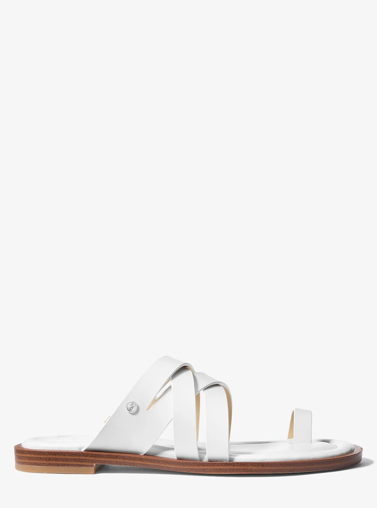 Michael Kors Slipper Nora van leer OPTISCHWIT Outlet