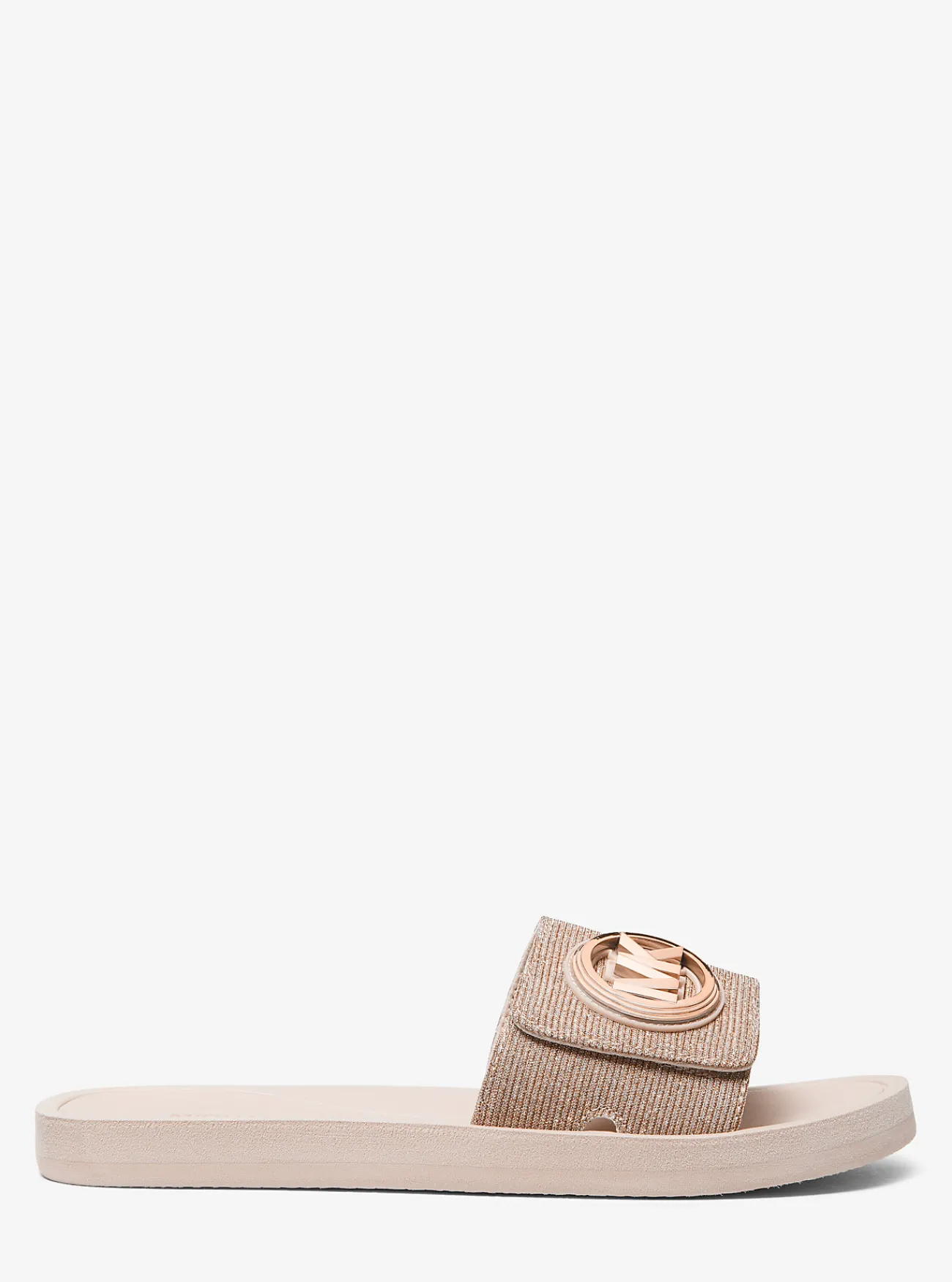 Michael Kors Slipper van glittermesh ROS&Eacute;GOUD Fashion