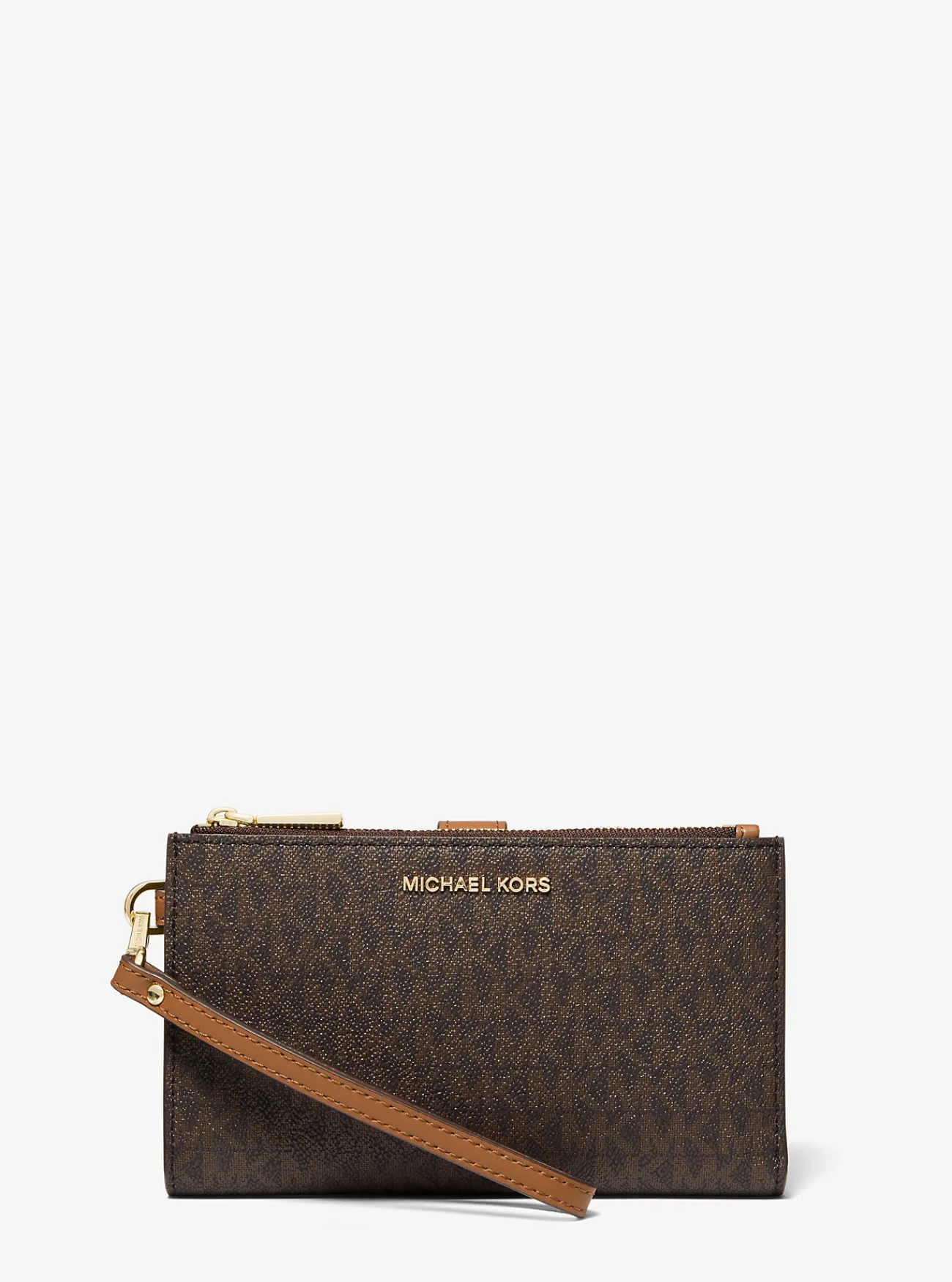 Michael Kors Smartphoneportefeuille Adele van leer met logo Hot