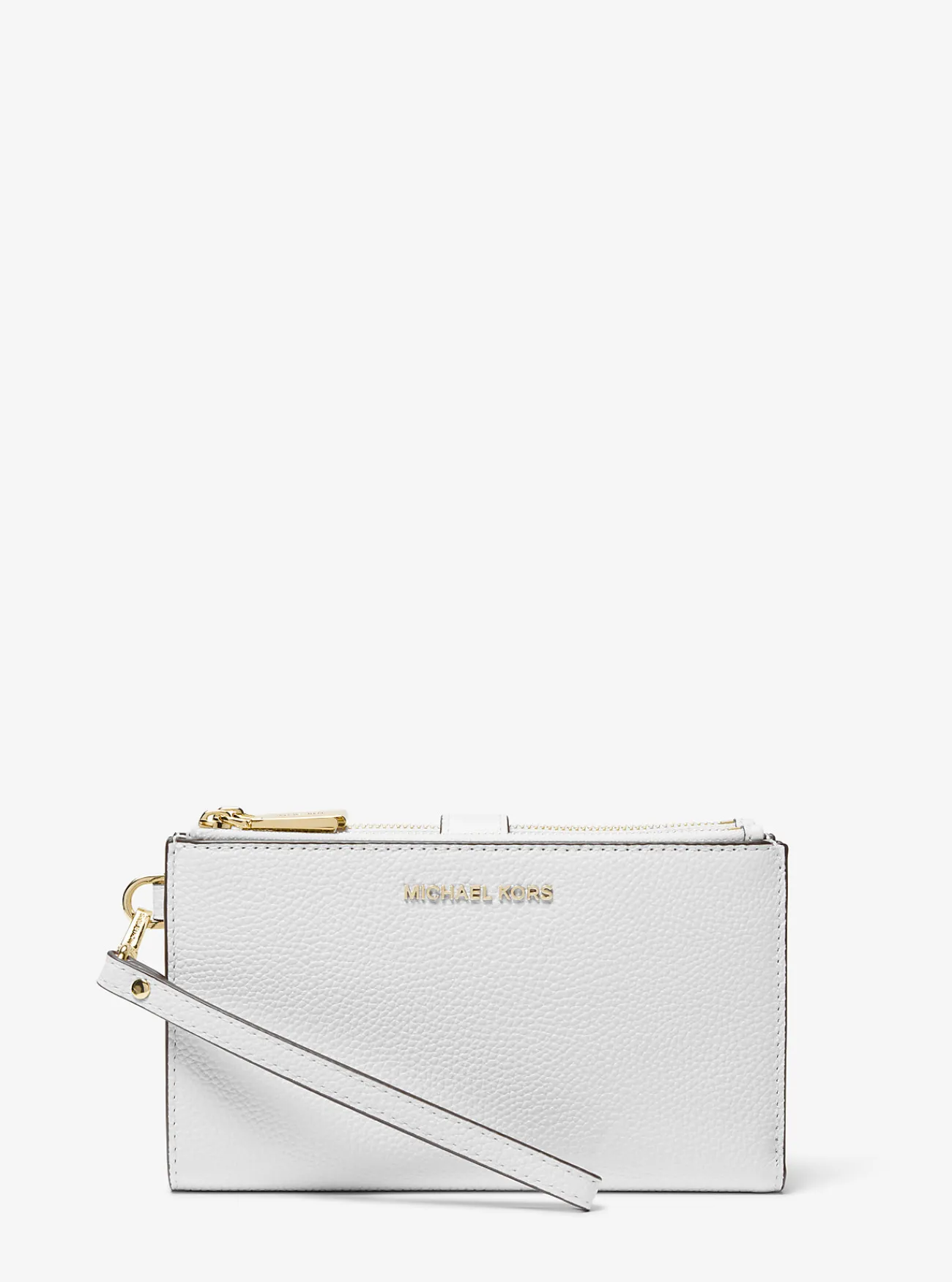 Michael Kors Smartphoneportefeuille Adele van getrommeld leer OPTISCHWIT Online