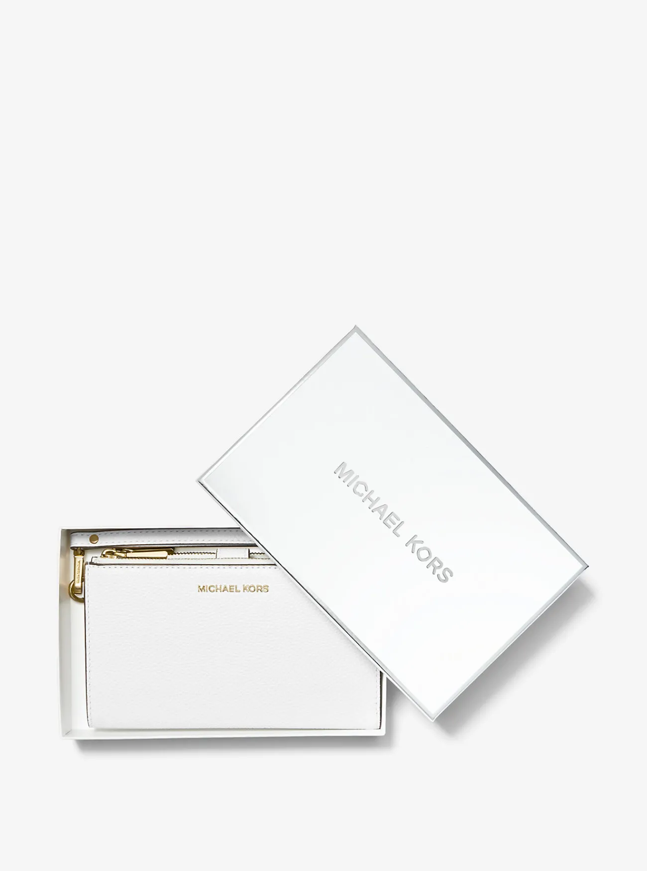 Michael Kors Smartphoneportefeuille Adele van getrommeld leer OPTISCHWIT Online