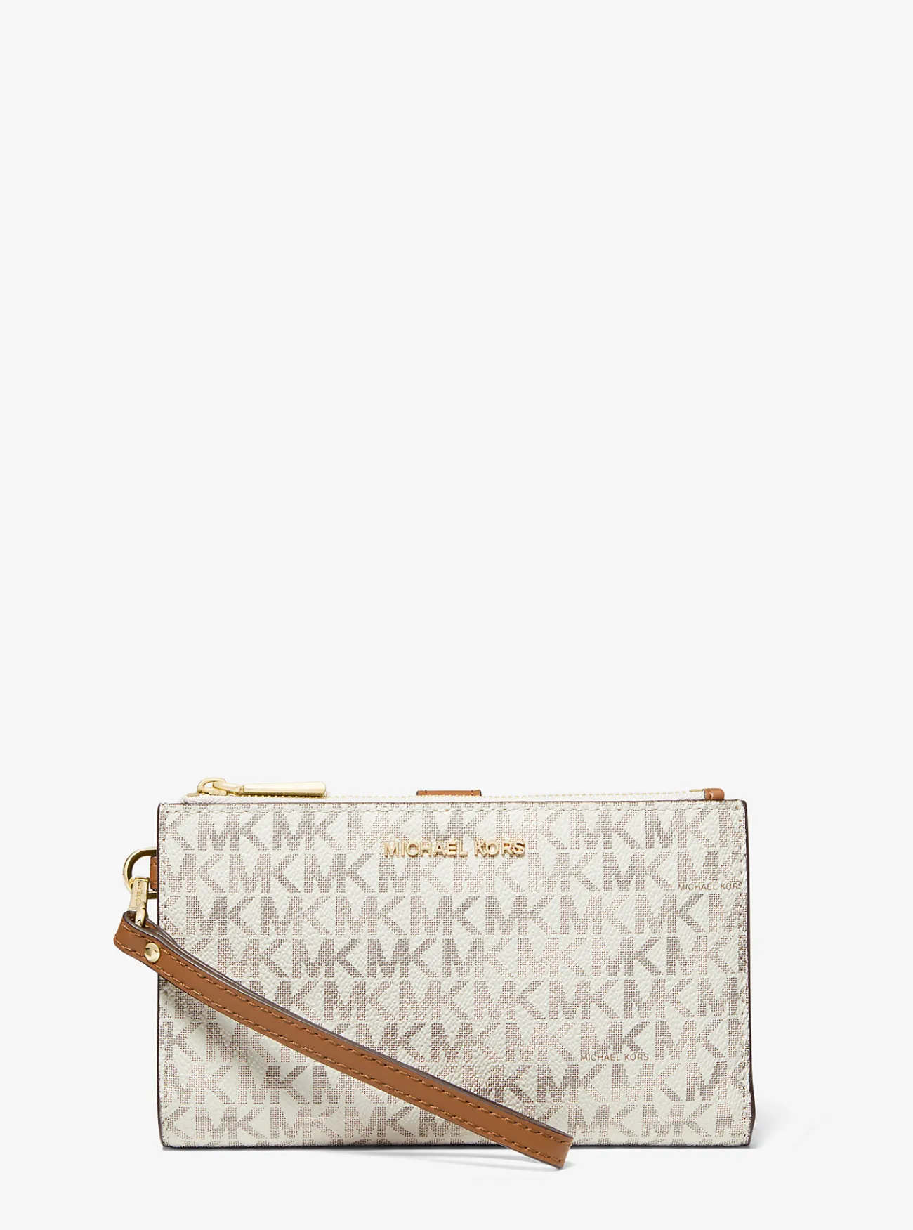 Michael Kors Smartphoneportefeuille Jet Set met logo VANILLE Sale