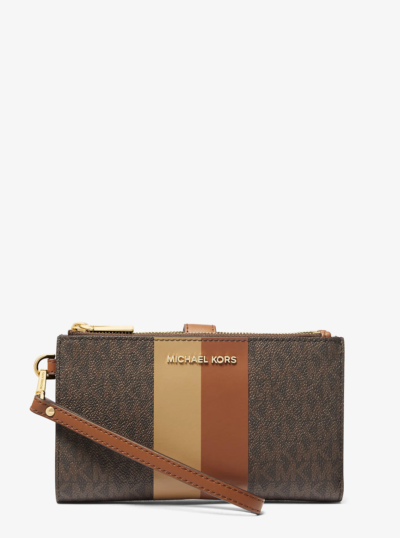 Michael Kors Smartphoneportefeuille Jet Set met kenmerkend logo en strepen, groot Fashion