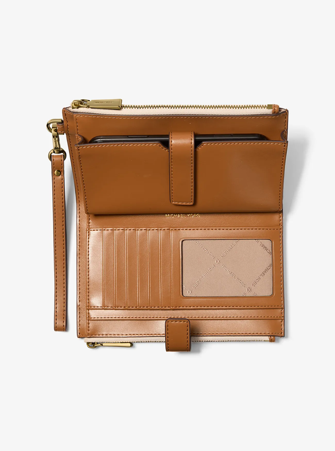 Michael Kors Smartphoneportefeuille Jet Set met logo Clearance