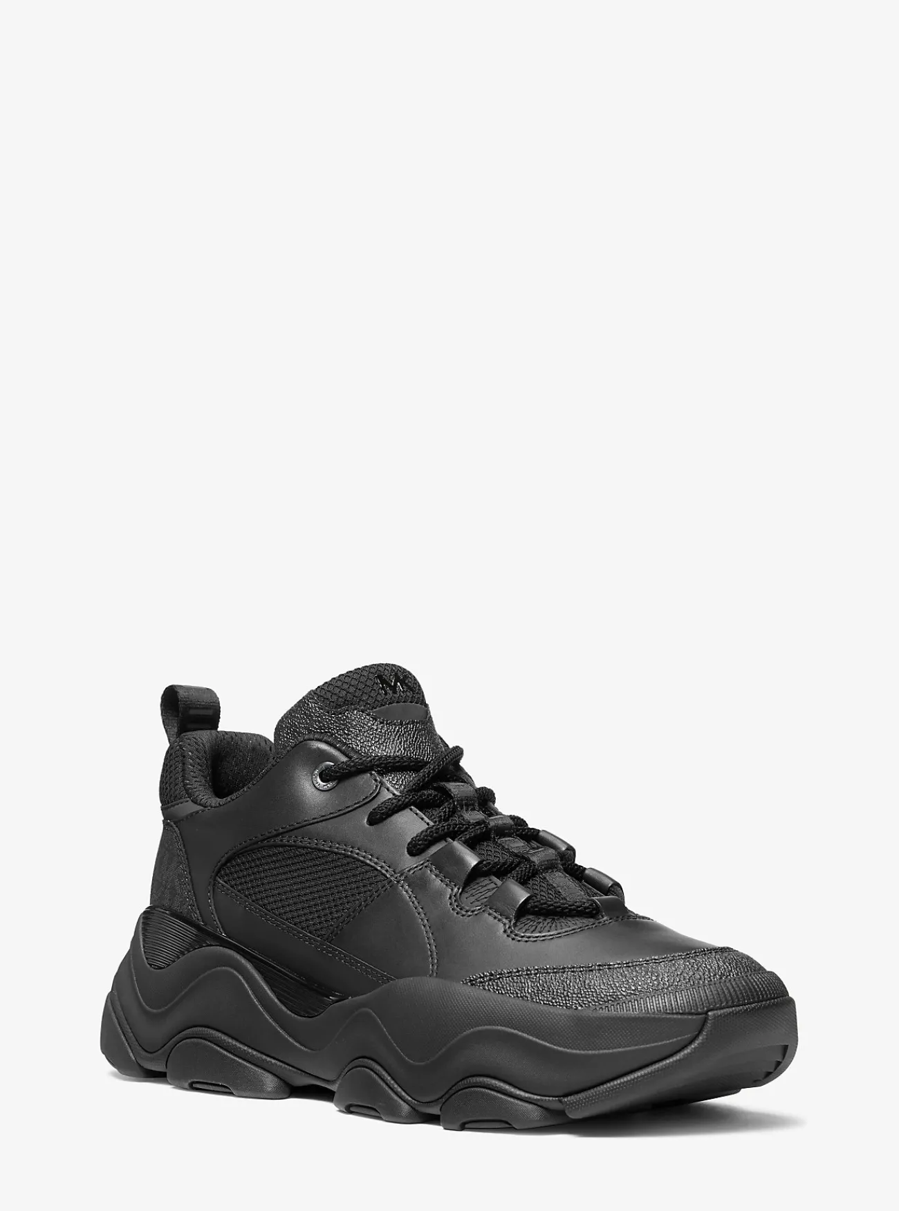 Michael Kors Sneaker Atlas van gemengd materiaal ZWART Fashion