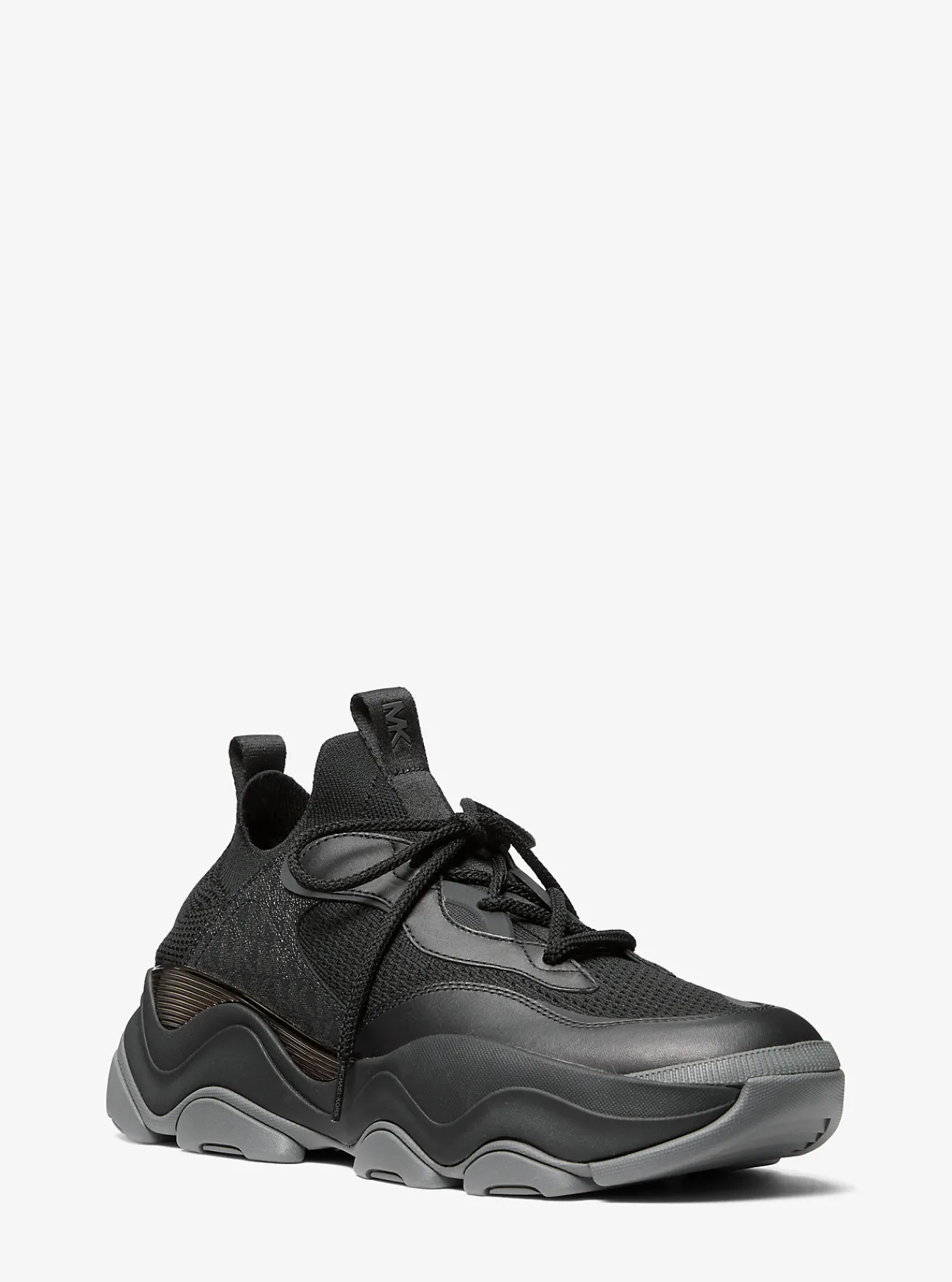 Michael Kors Sneaker Atlas van gemengd materiaal ZWART Fashion