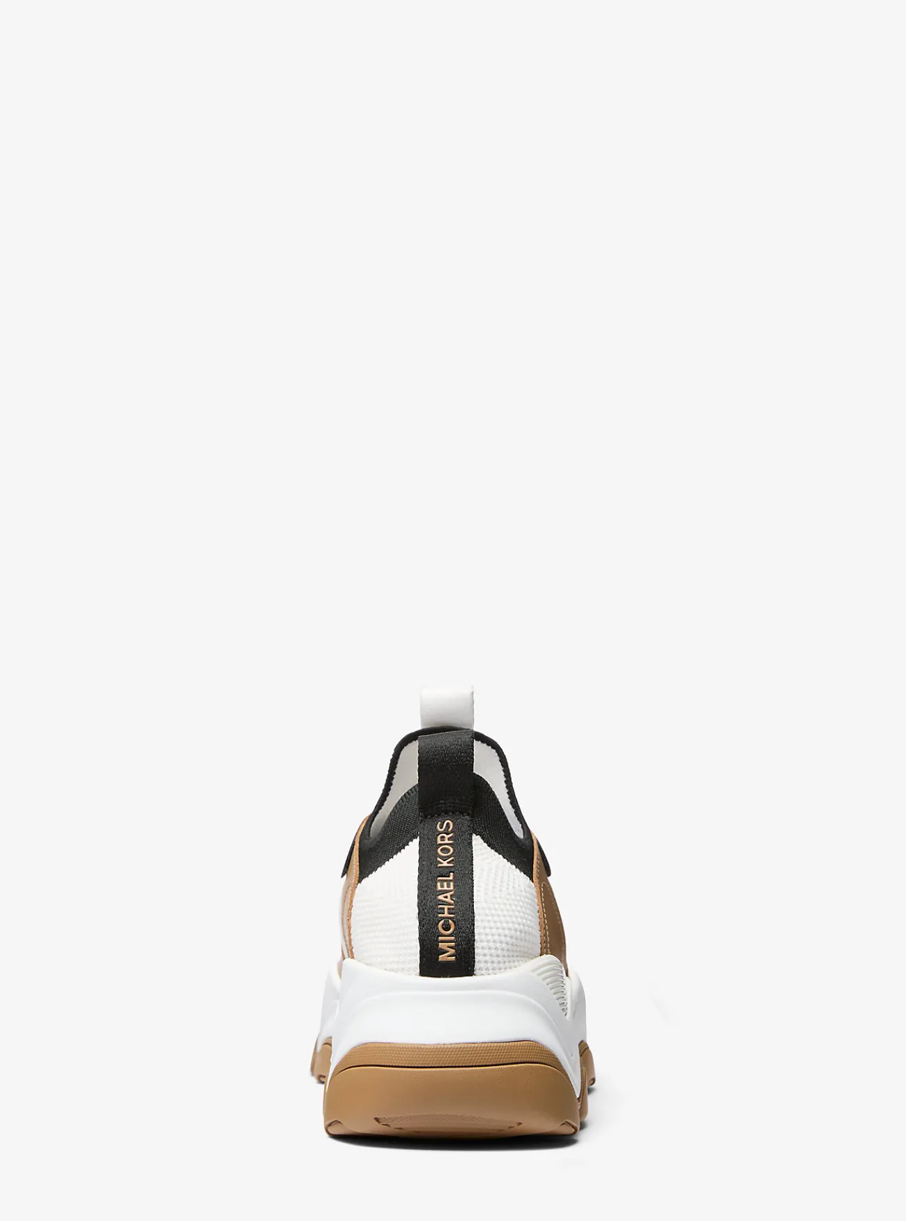 Michael Kors Sneaker Atlas van stretchbreisel en leer HUSKMULTI Best