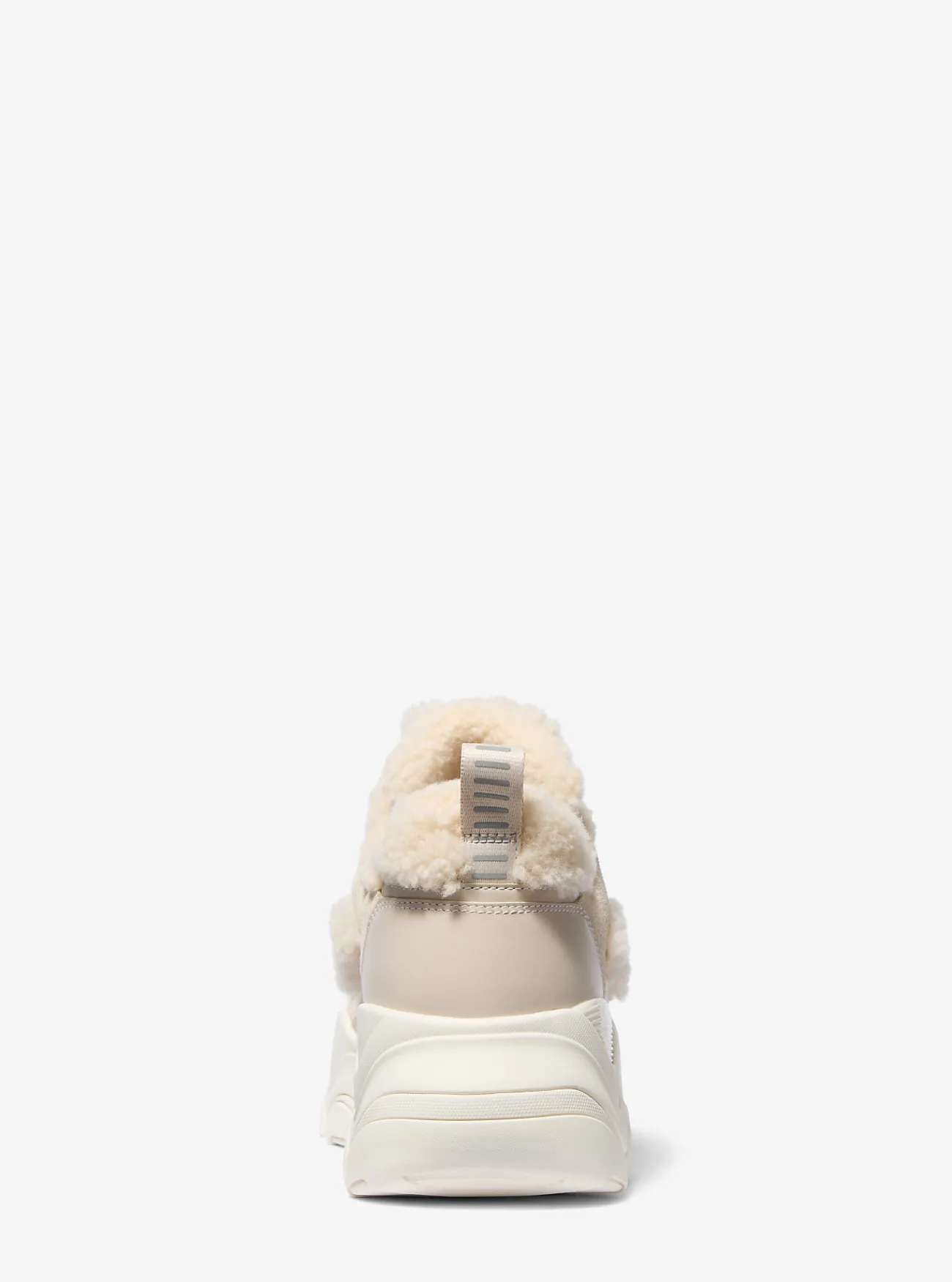 Michael Kors Sneaker Atlas van suède en schapenwol BOT Clearance