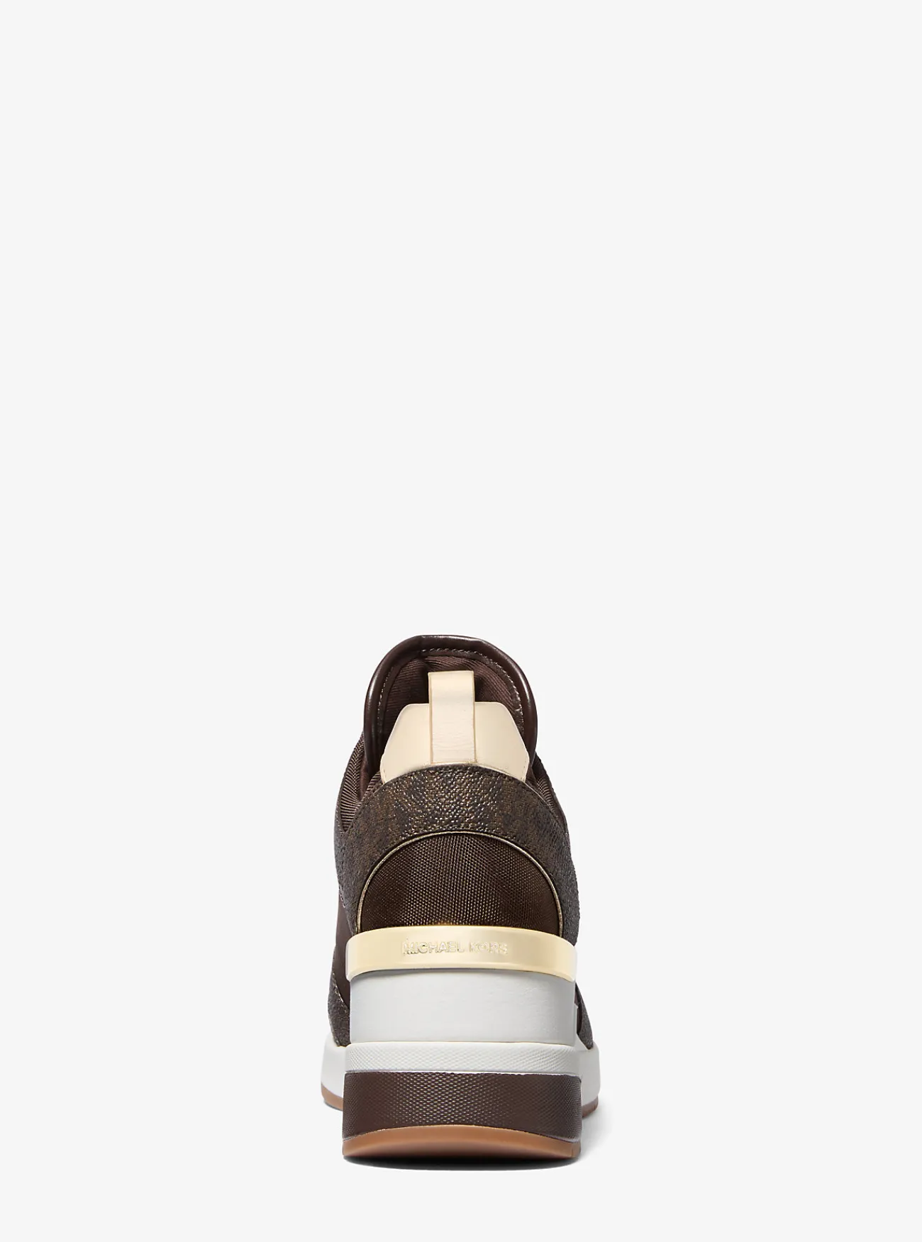 Michael Kors Sneaker Georgie met kenmerkend logo BRUIN Fashion