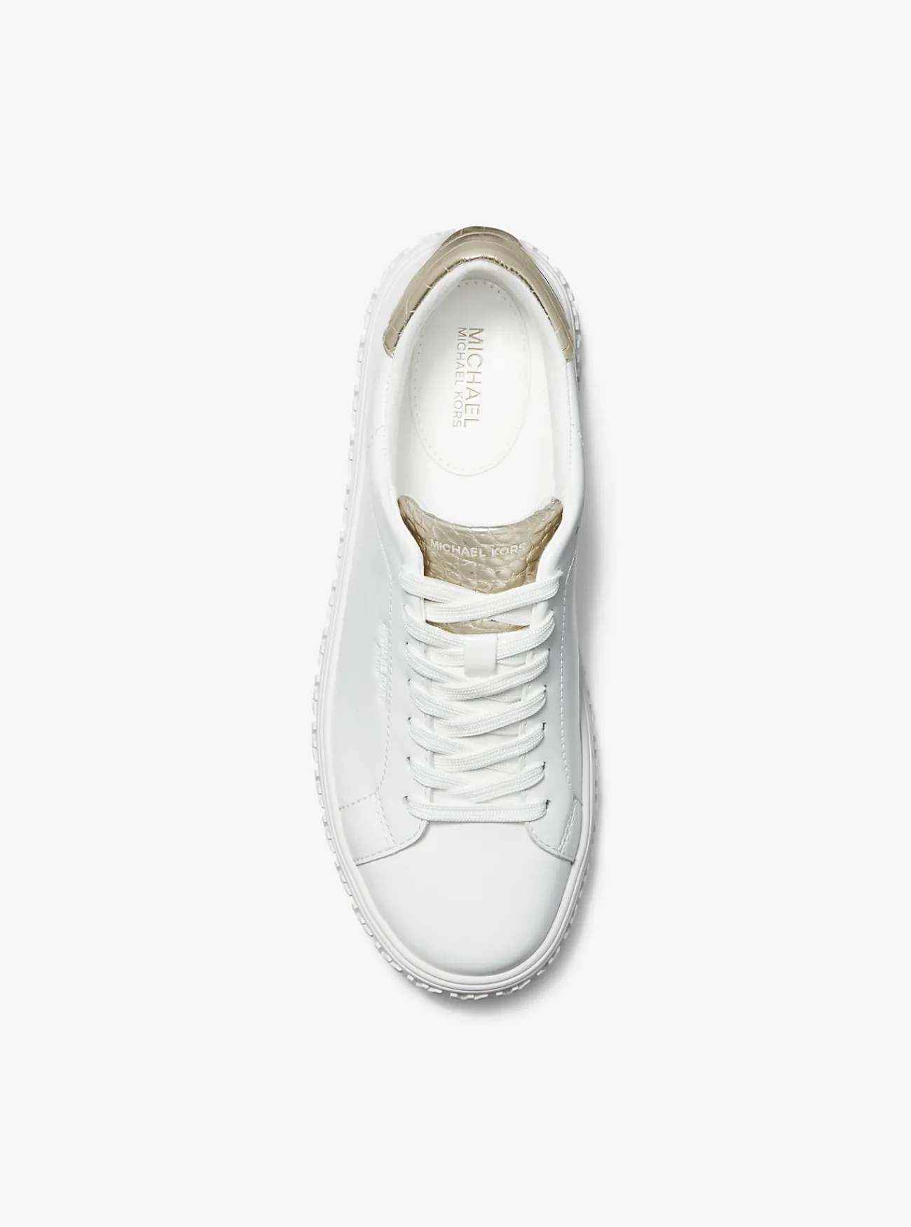 Michael Kors Sneaker Grove van leer LICHTGOUD Discount