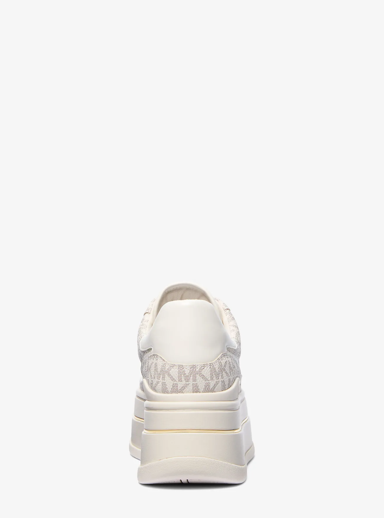 Michael Kors Sneaker Hayes met plateauzool en kenmerkend logo VANILLE Sale