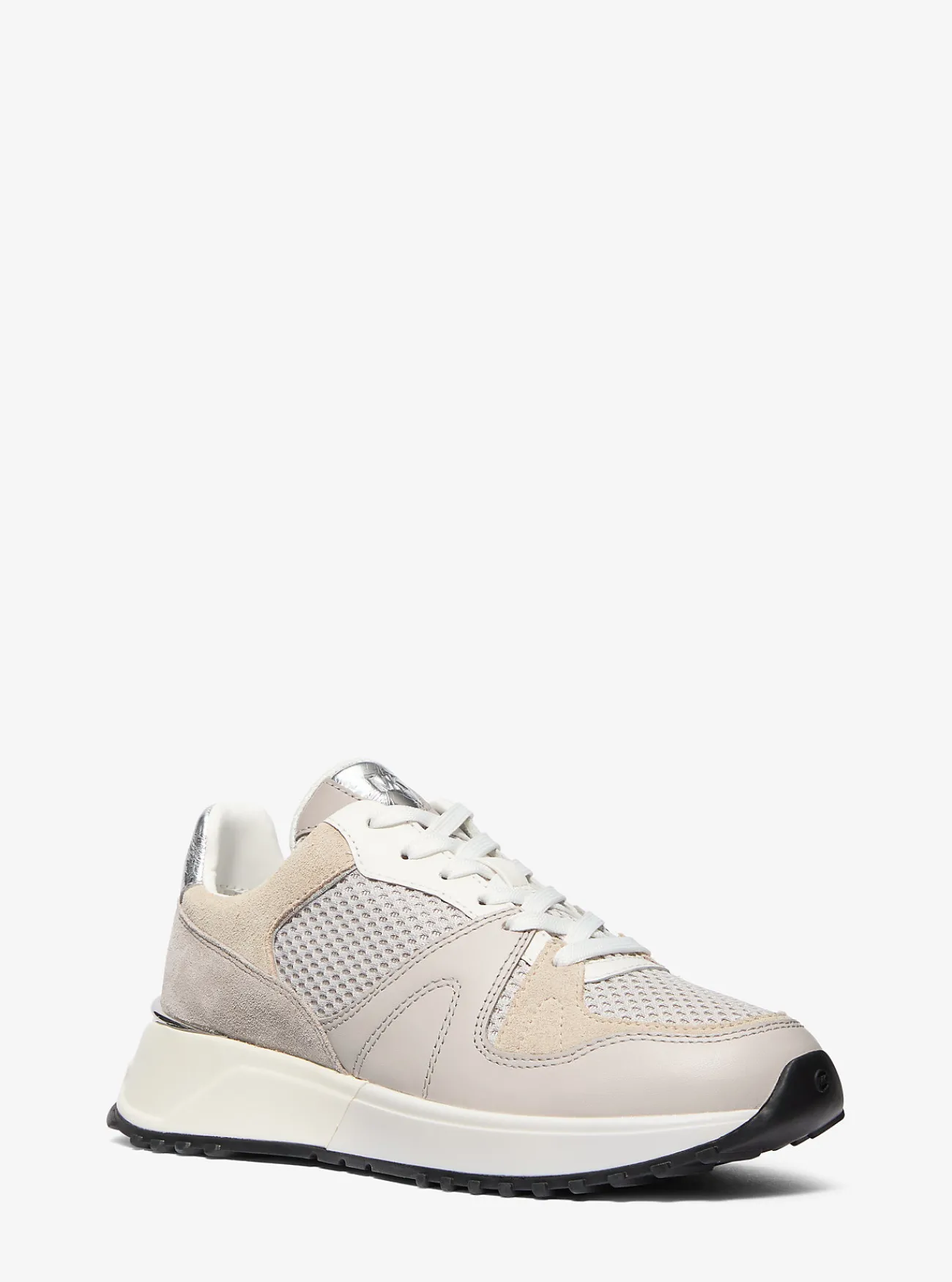 Michael Kors Sneaker Jaime van gemengd materiaal PARELGRIJSMULTI Discount