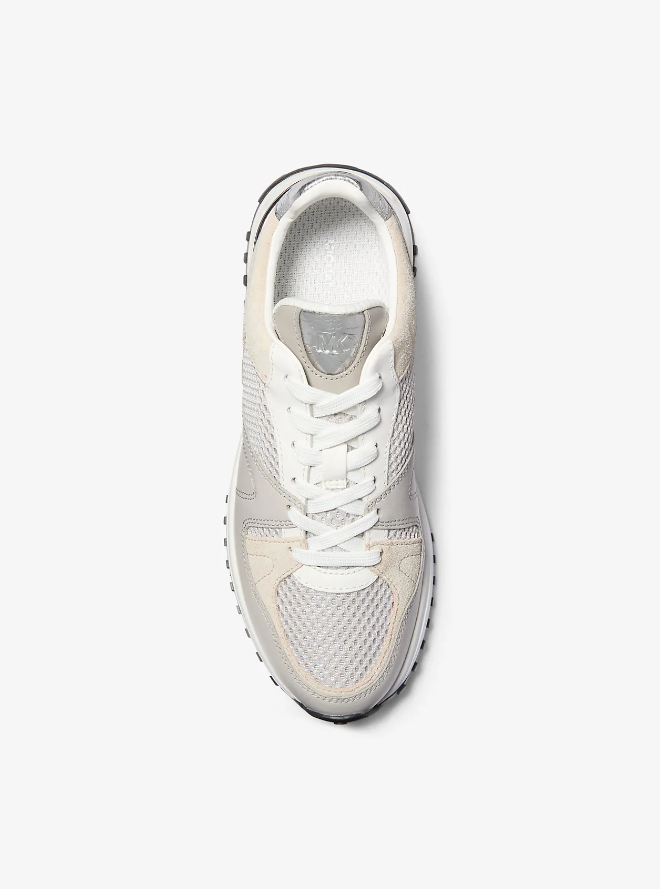 Michael Kors Sneaker Jaime van gemengd materiaal PARELGRIJSMULTI Discount