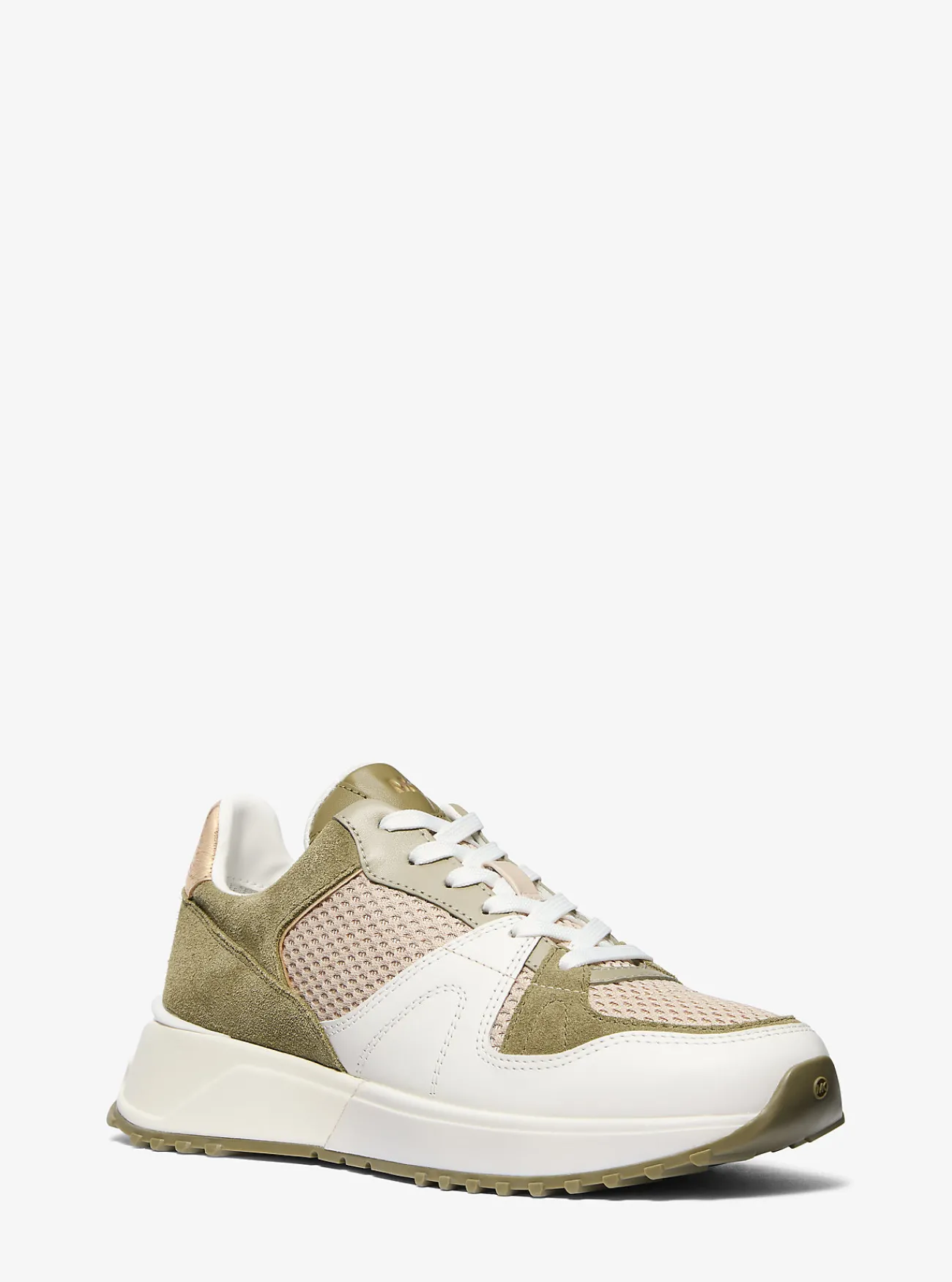 Michael Kors Sneaker Jaime van gemengd materiaal SAFARIGROENMULTI Online