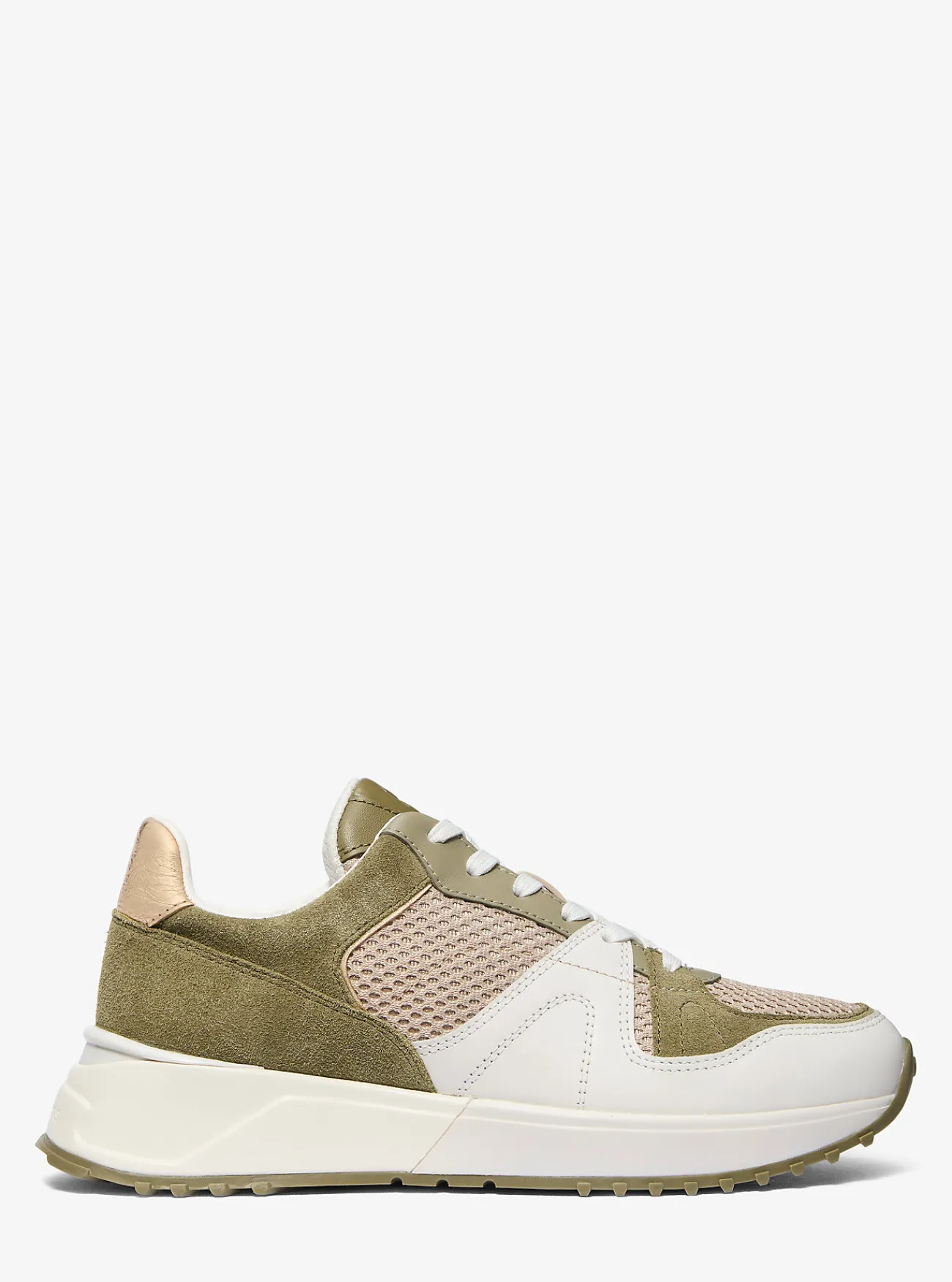 Michael Kors Sneaker Jaime van gemengd materiaal SAFARIGROENMULTI Online