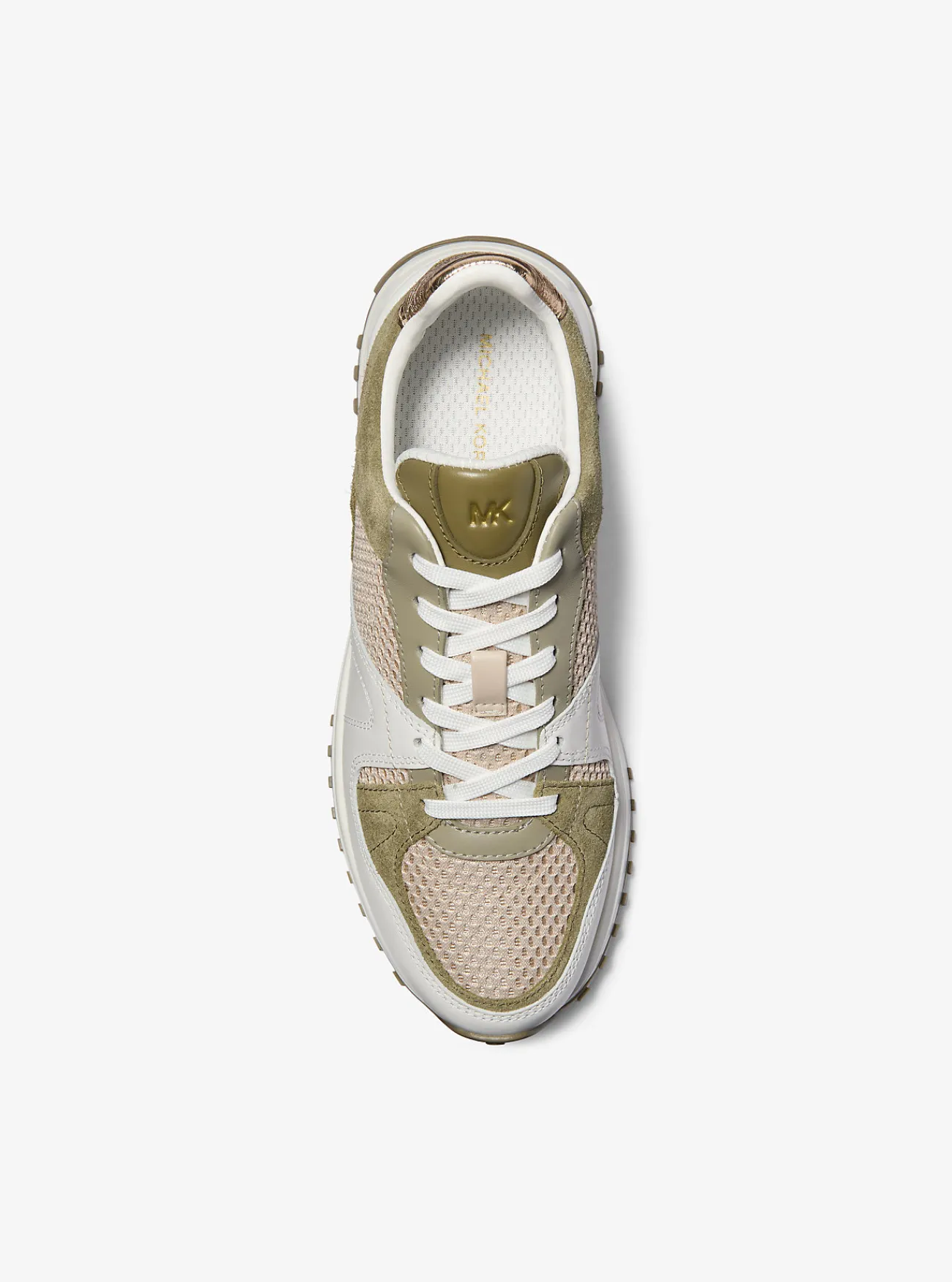 Michael Kors Sneaker Jaime van gemengd materiaal SAFARIGROENMULTI Online