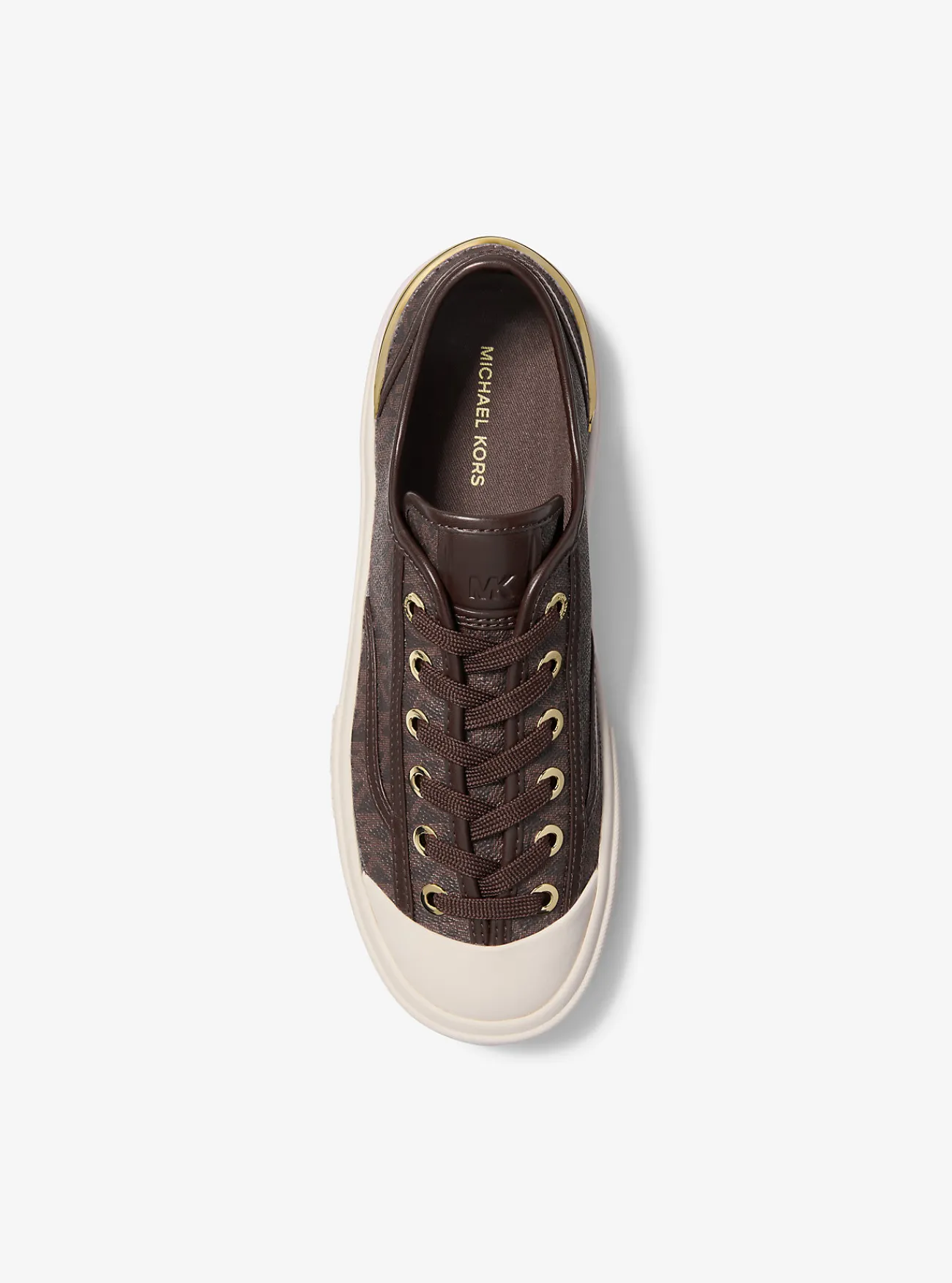 Michael Kors Sneaker Jude met kenmerkend logo BRUIN New