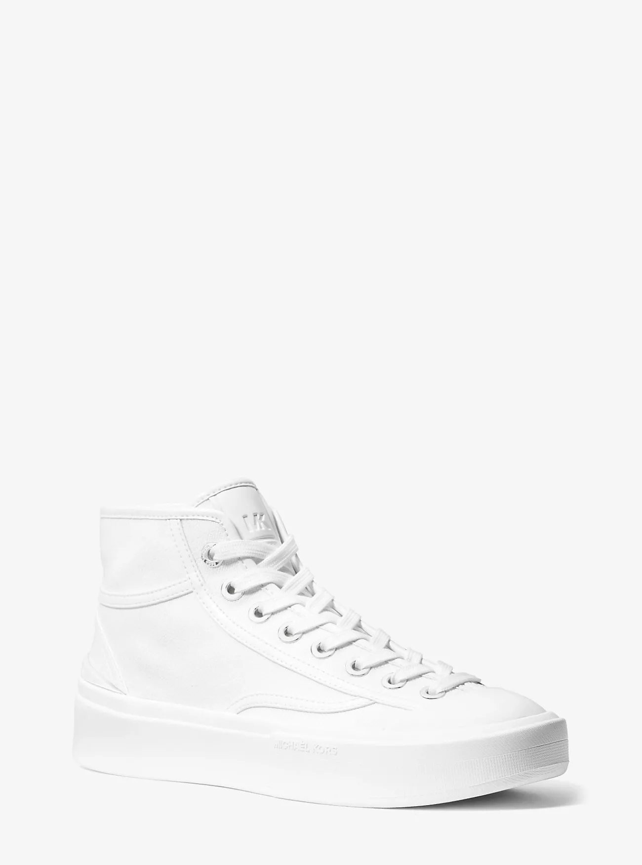 Michael Kors Sneaker Jude van canvas, hoog model OPTISCHWIT Fashion
