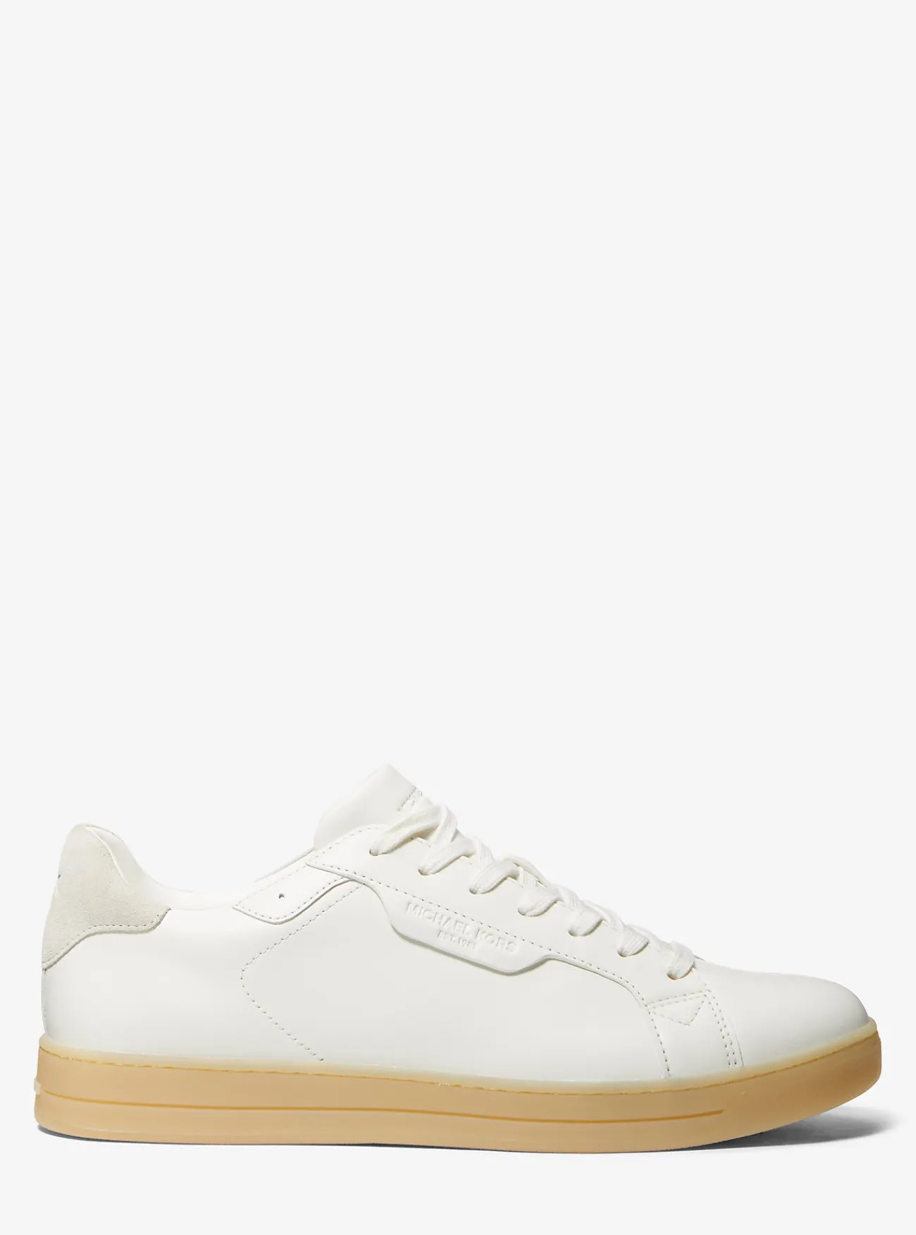 Michael Kors Sneaker Keating van leer WIT(EGRET) Hot