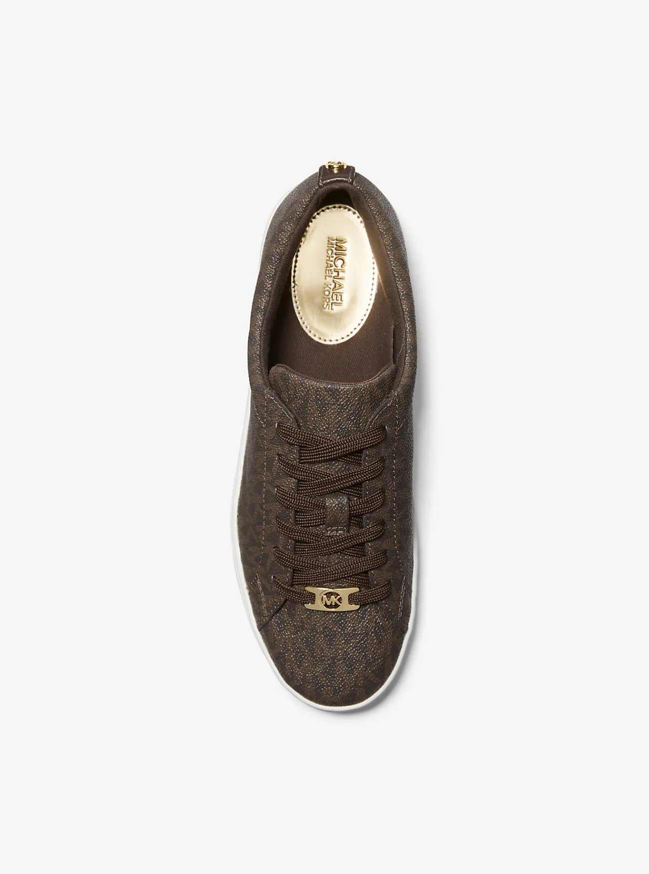 Michael Kors Sneaker Keaton met kenmerkend logo BRUIN Best