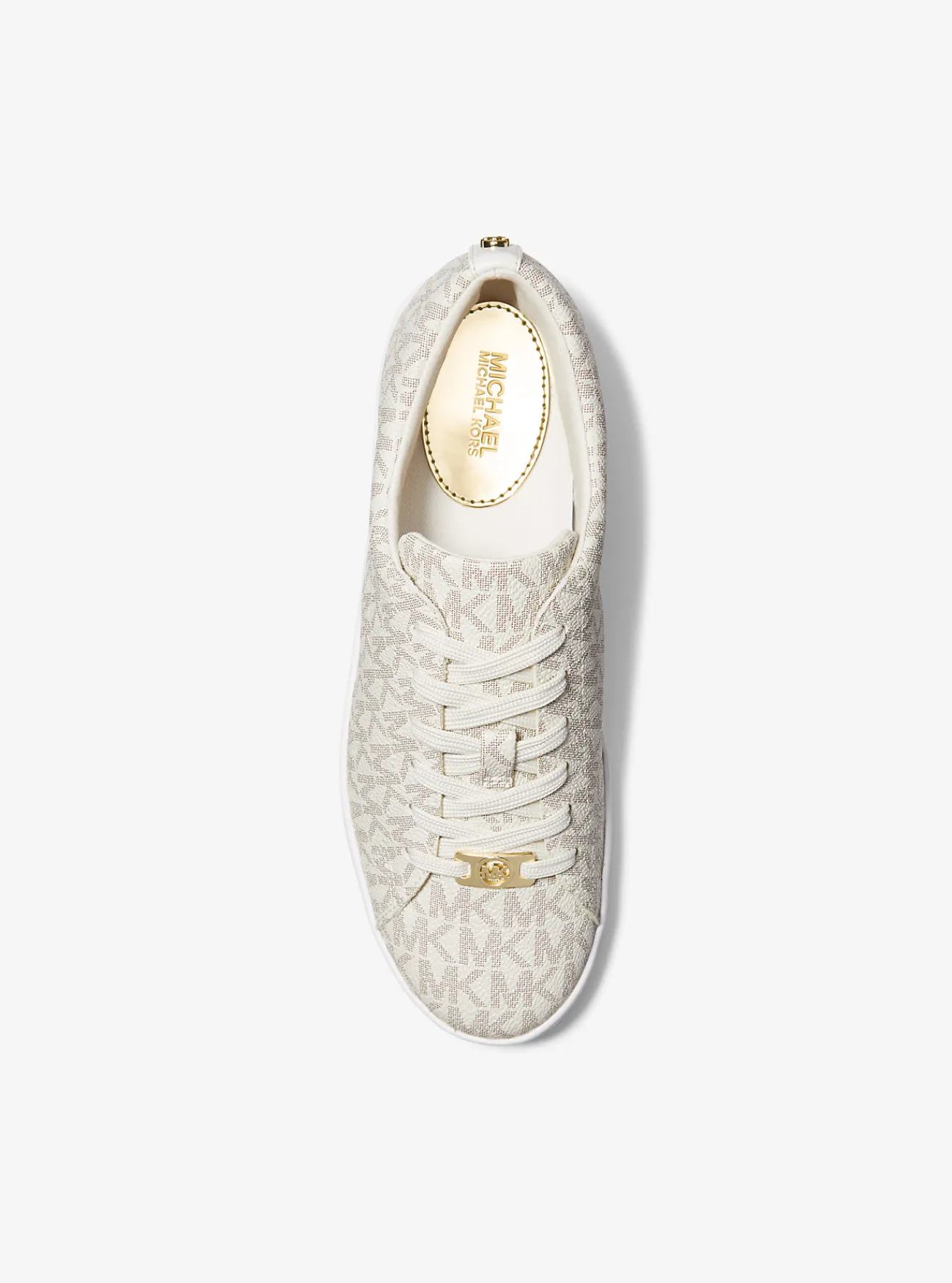 Michael Kors Sneaker Keaton met kenmerkend logo VANILLE Discount