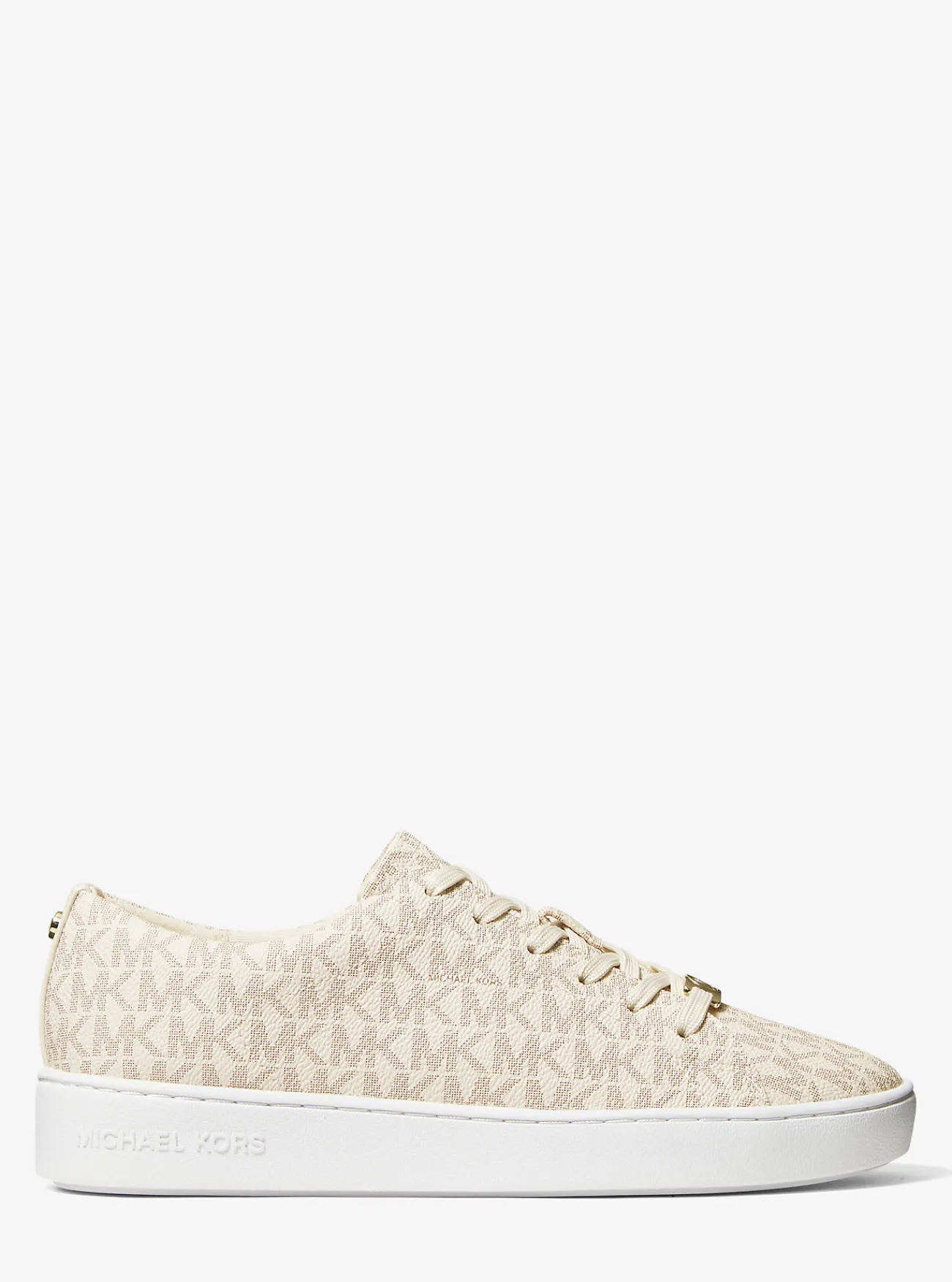 Michael Kors Sneaker Keaton met logo VANILLE Outlet