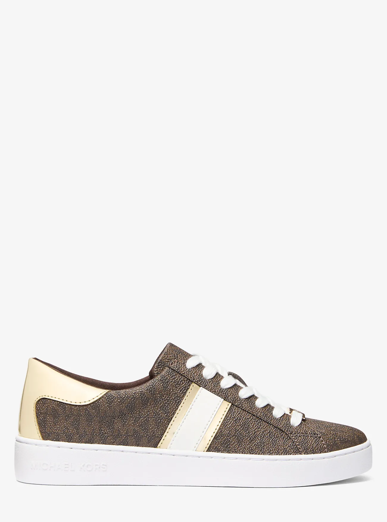 Michael Kors Sneaker Keaton met metallic strepen en kenmerkend logo Hot