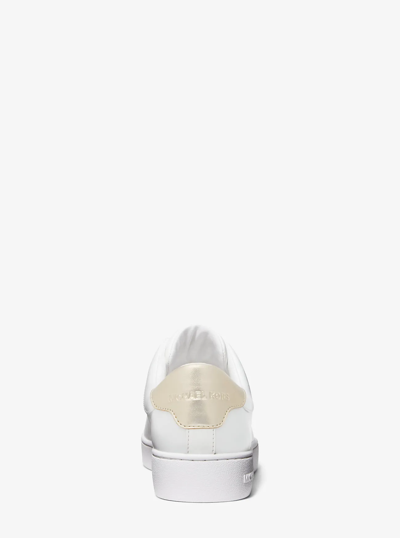 Michael Kors Sneaker Keaton van leer met rits LICHTGOUD Online