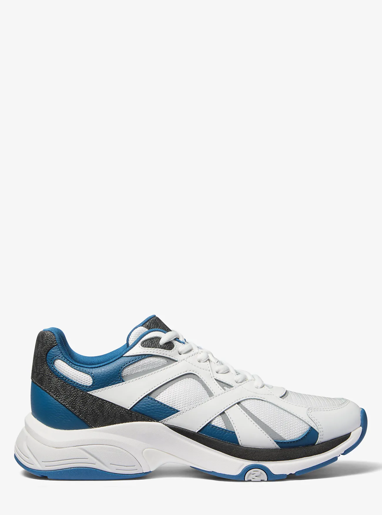 Michael Kors Sneaker Leo van gemengd materiaal KEIZERSBLAUW Discount
