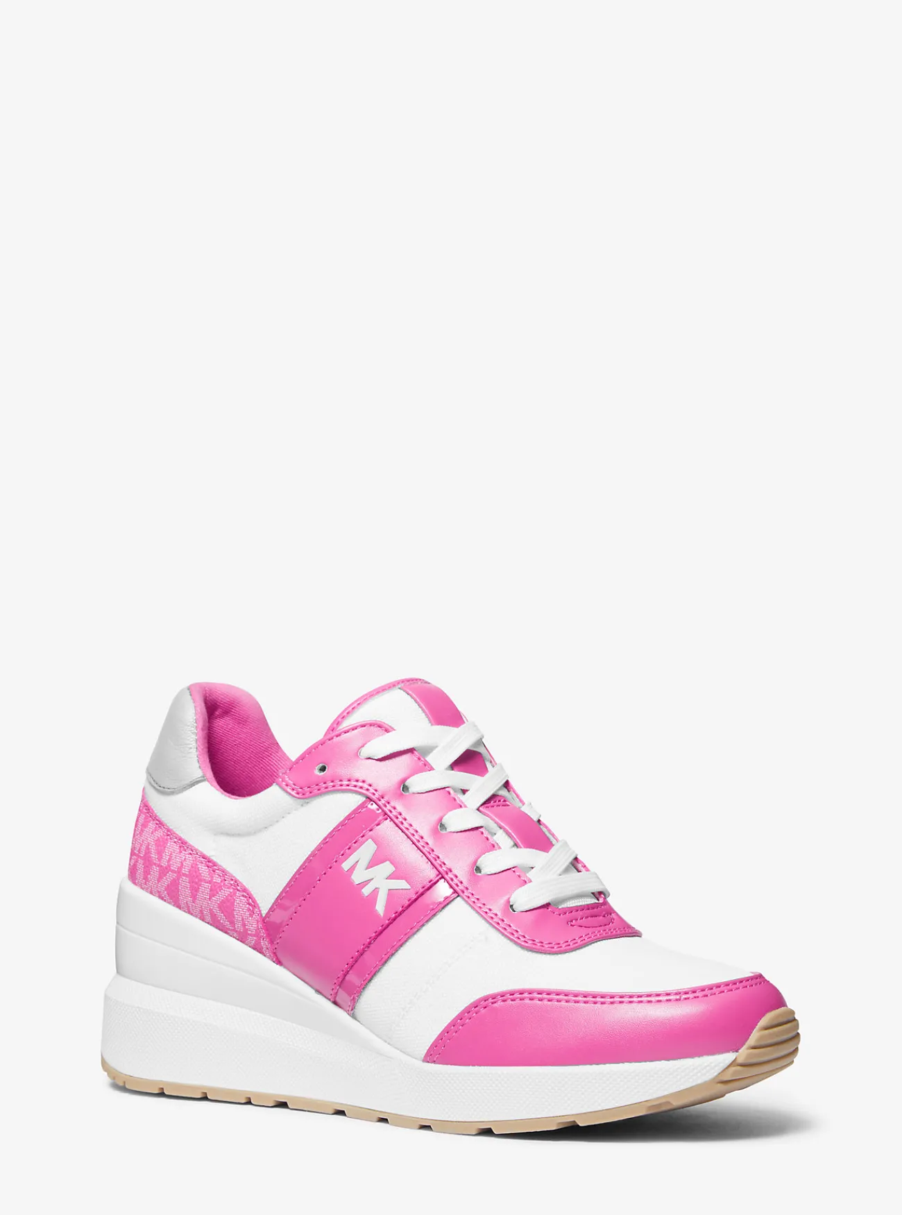 Michael Kors Sneaker Mabel van canvas KERSENROODMULTI Hot