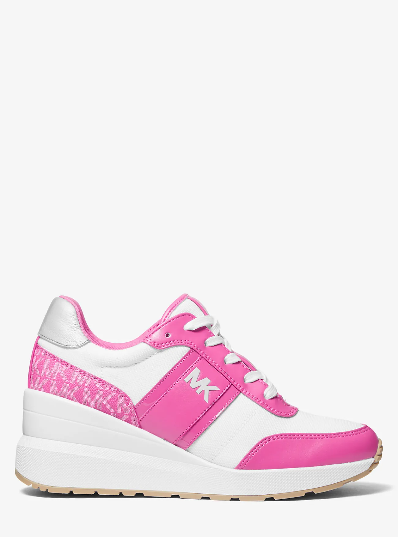 Michael Kors Sneaker Mabel van canvas KERSENROODMULTI Hot